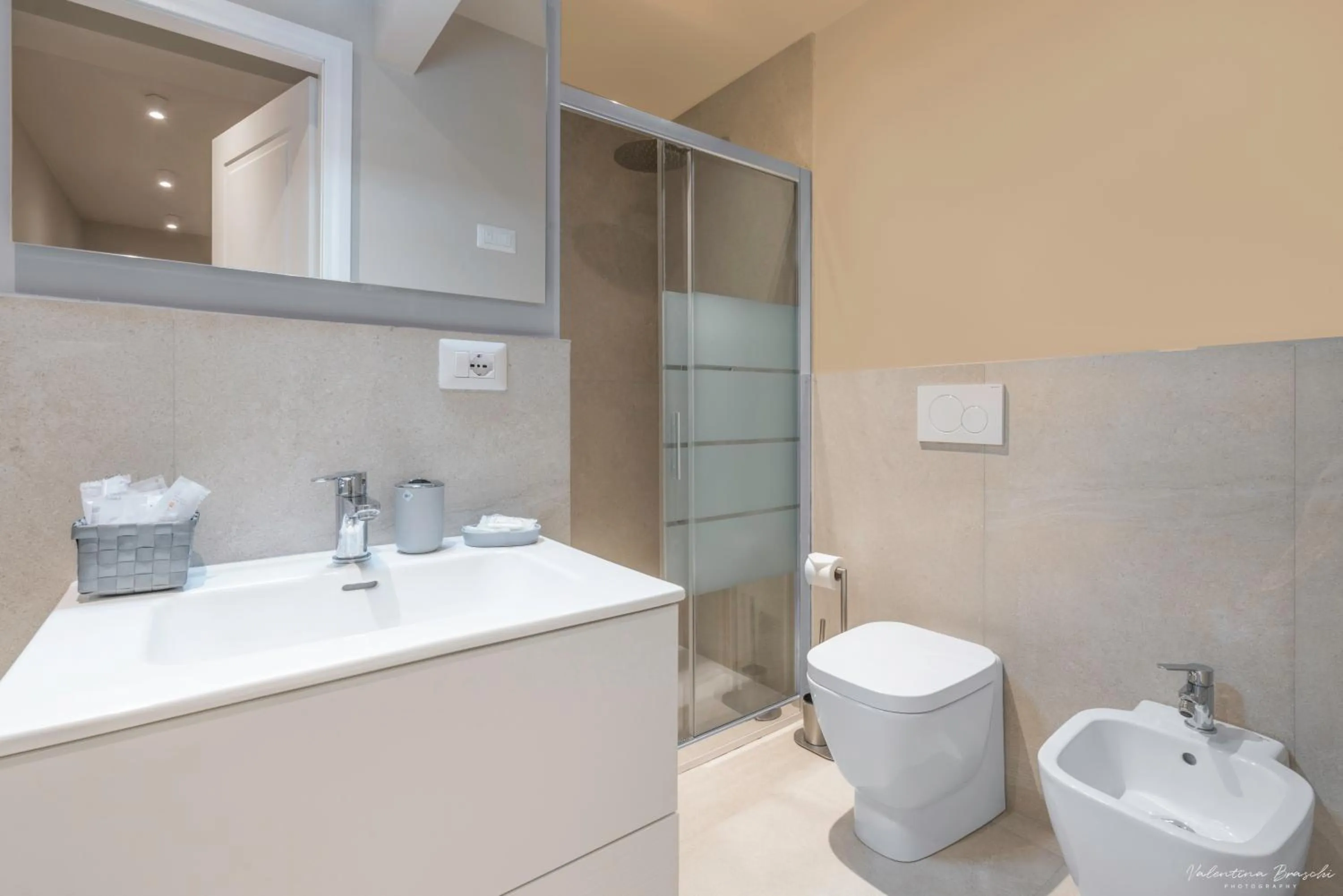 Bathroom in B&B Le Stanze del Duomo