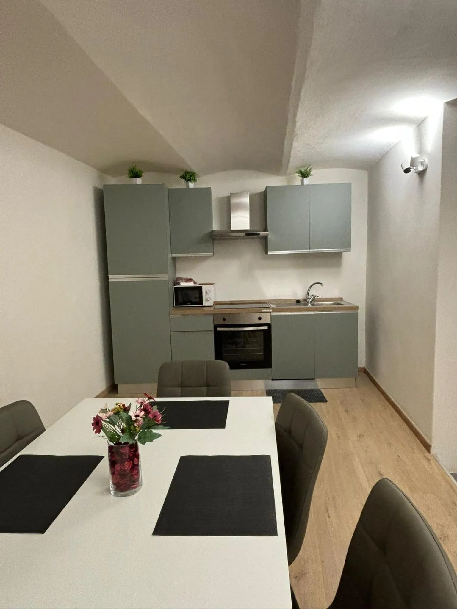 Kitchen or kitchenette in B&B Le Stanze del Duomo