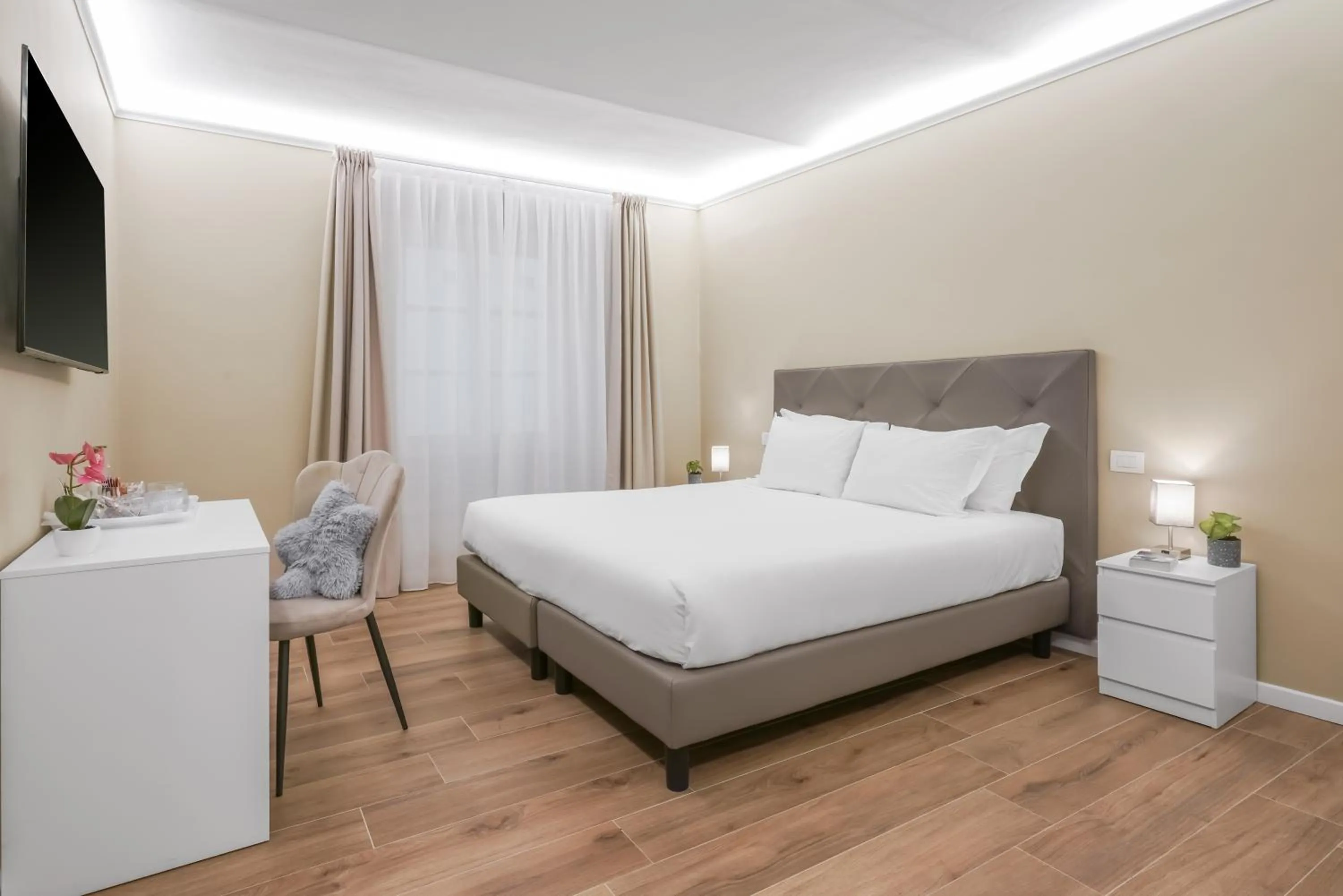 Bed in B&B Le Stanze del Duomo