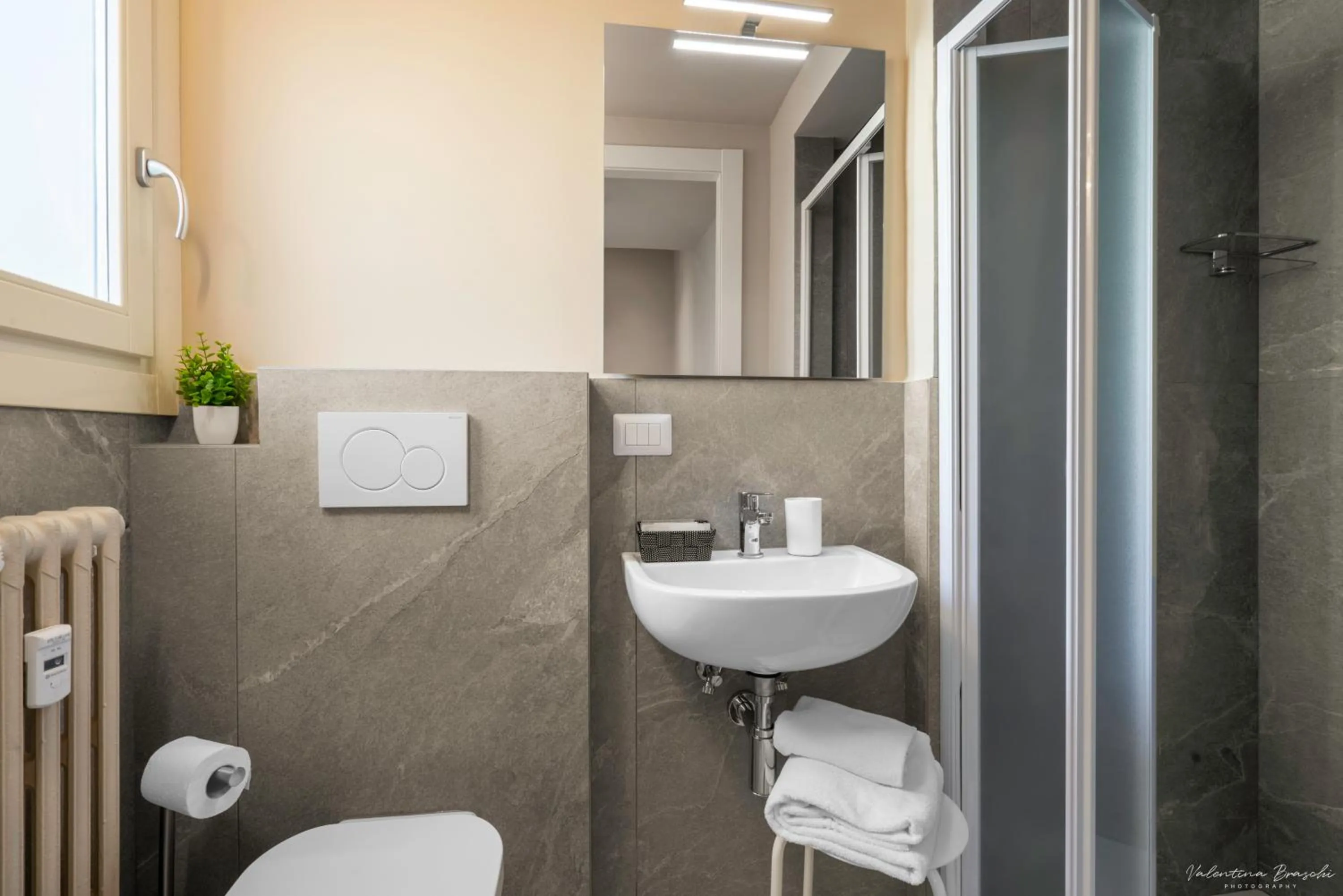 Bathroom in B&B Le Stanze del Duomo