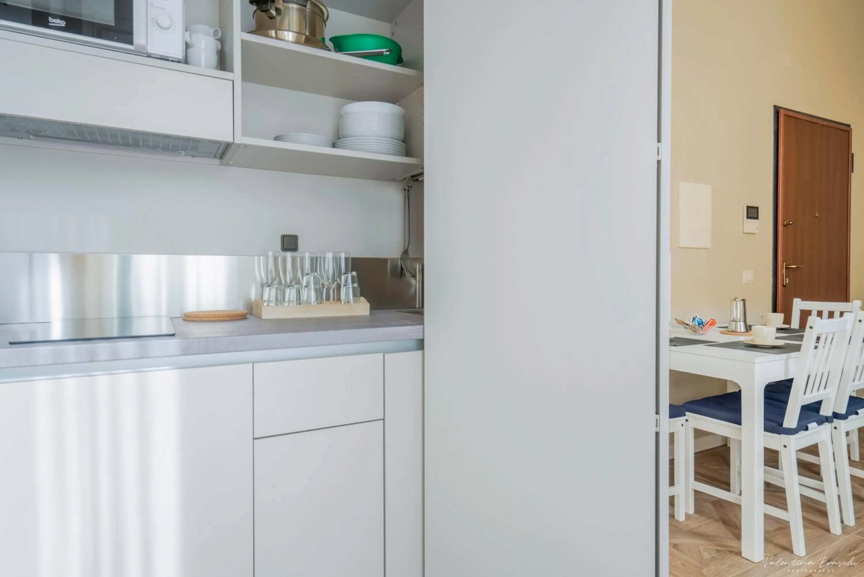 Kitchen or kitchenette in B&B Le Stanze del Duomo