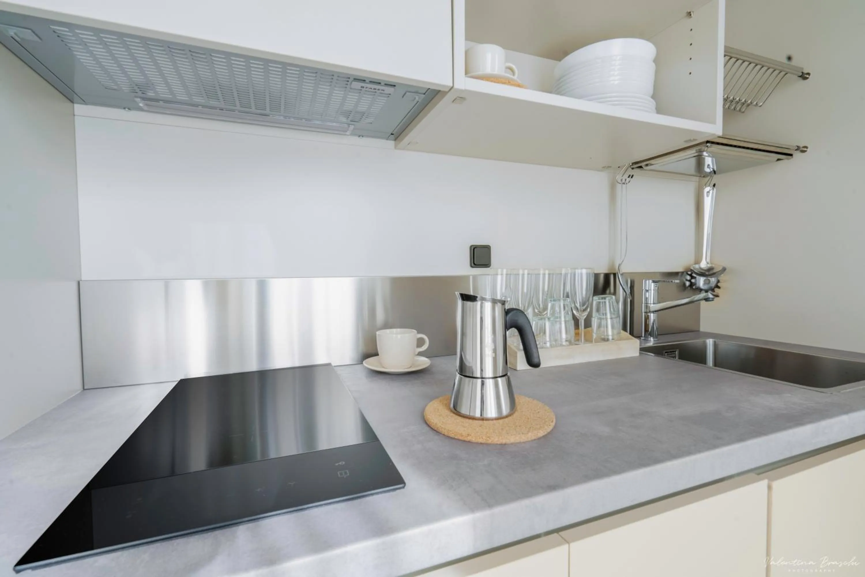 Kitchen or kitchenette in B&B Le Stanze del Duomo