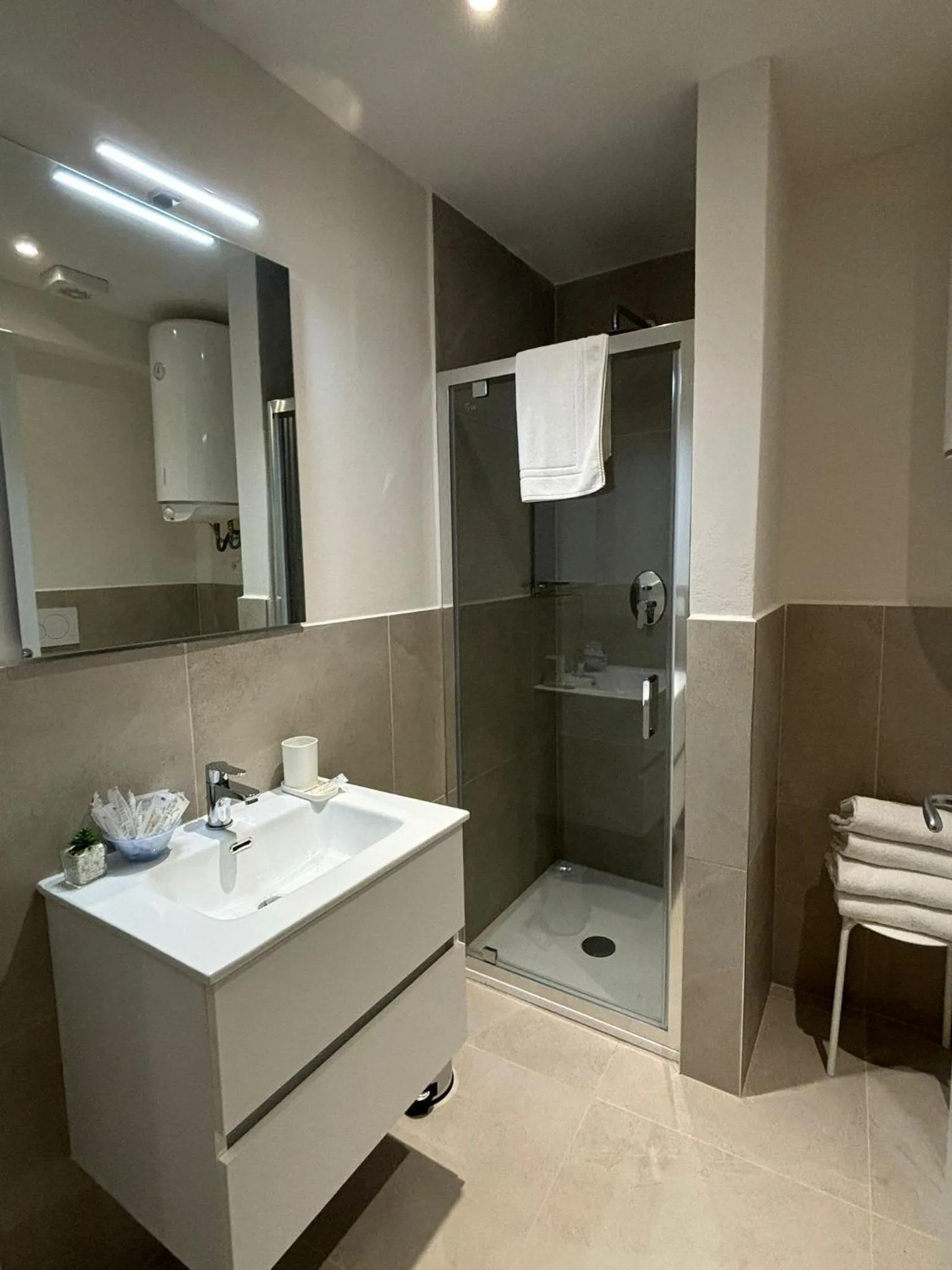 Bathroom in B&B Le Stanze del Duomo