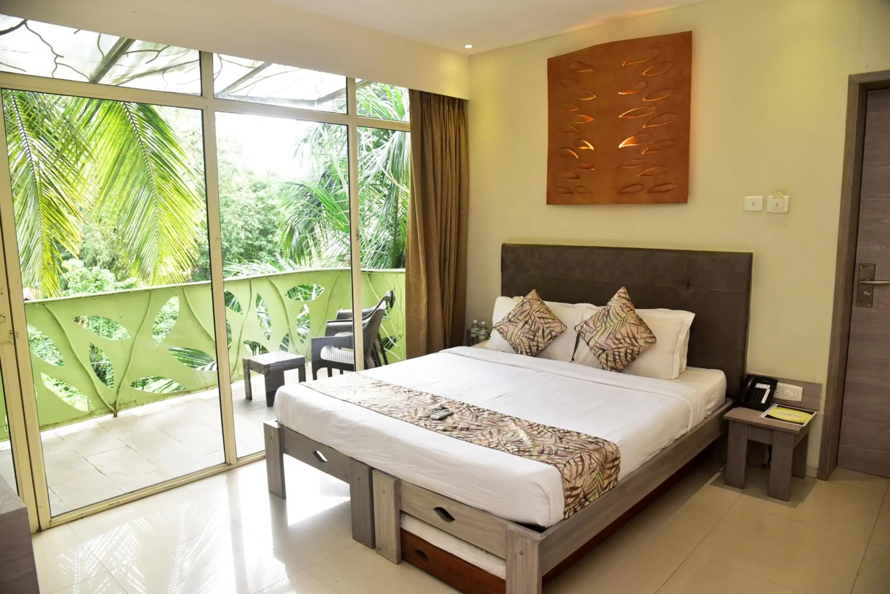 Bedroom, Bed in Sharanam Green Resort Bedroom, Bed in Sharanam Green Resort