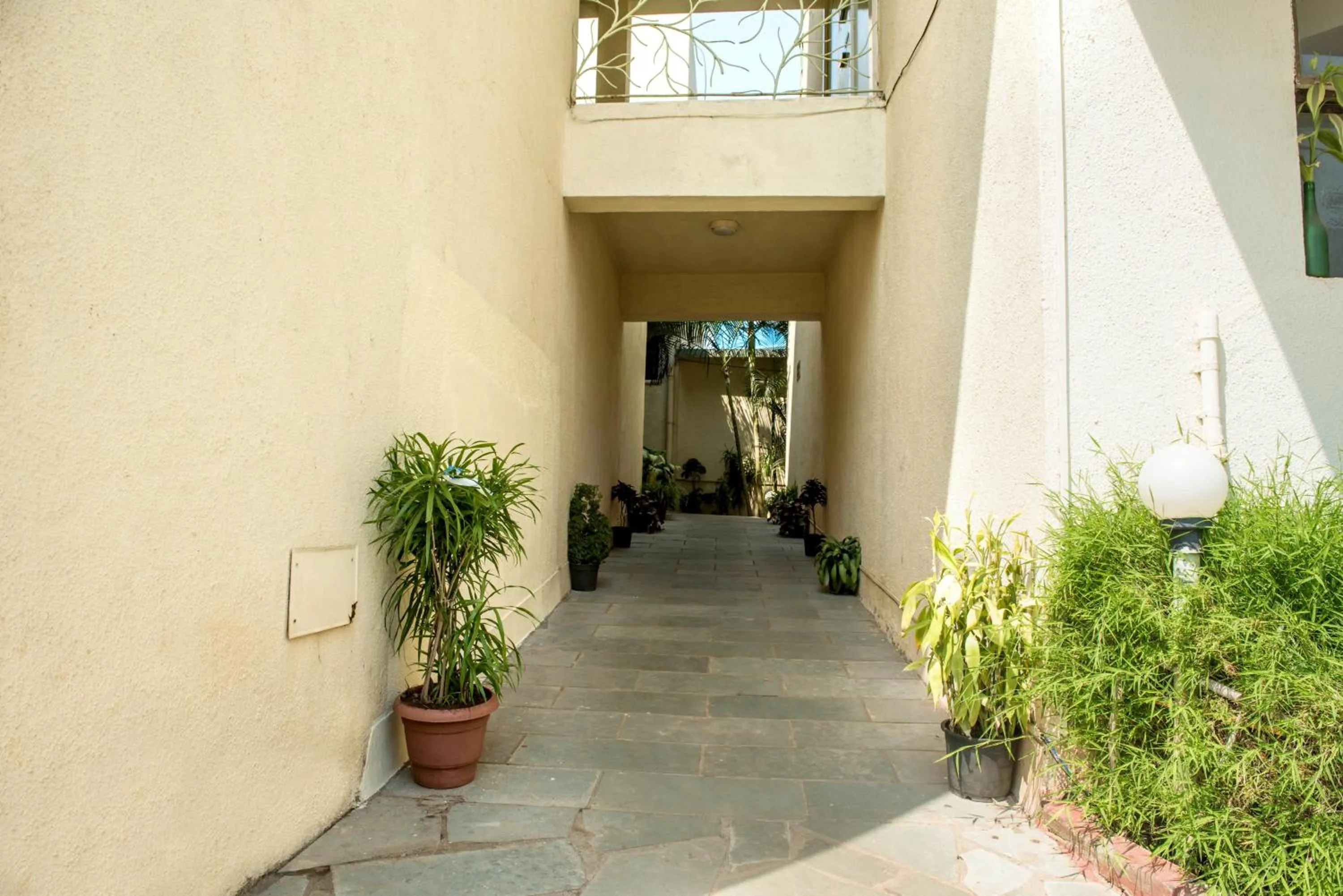 Facade/entrance in Sharanam Green Resort