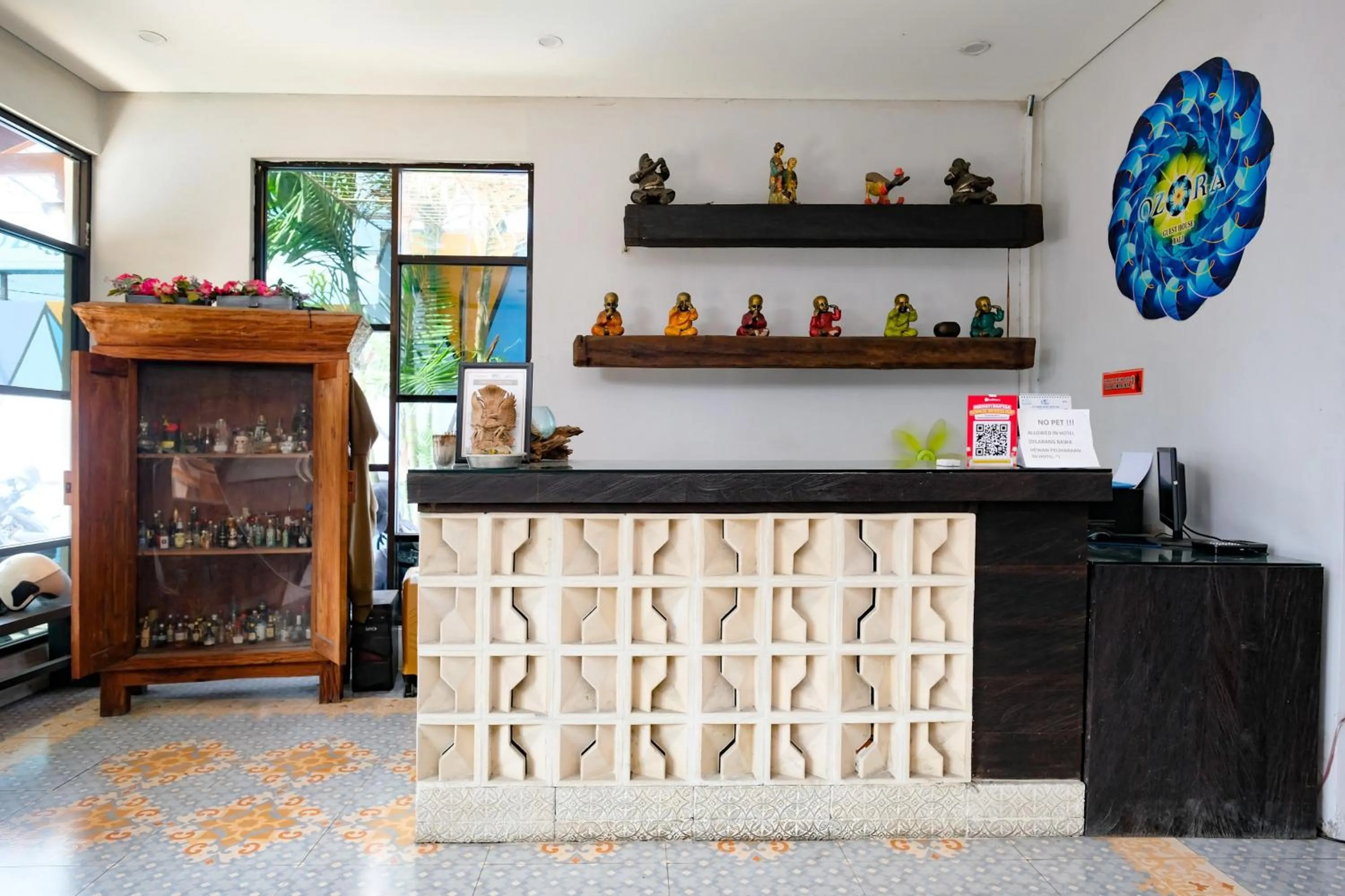 Lobby or reception in RedDoorz Plus @ Mahendradatta Denpasar