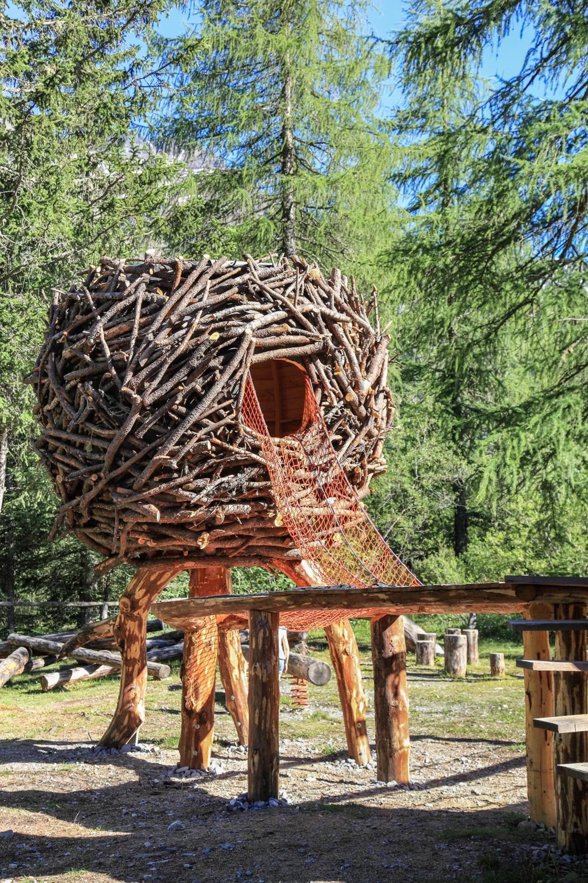 Children play ground in Garni des Alpes