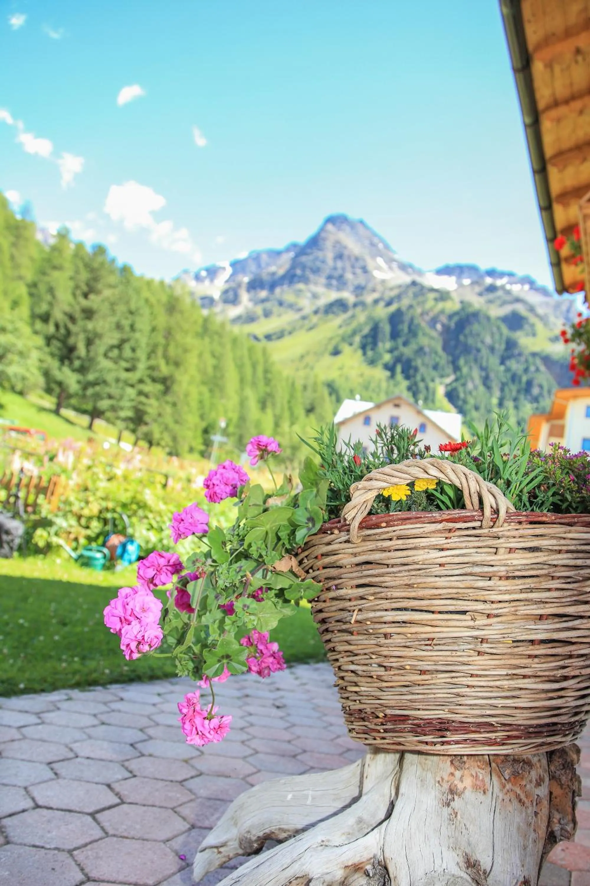 Natural landscape in Garni des Alpes