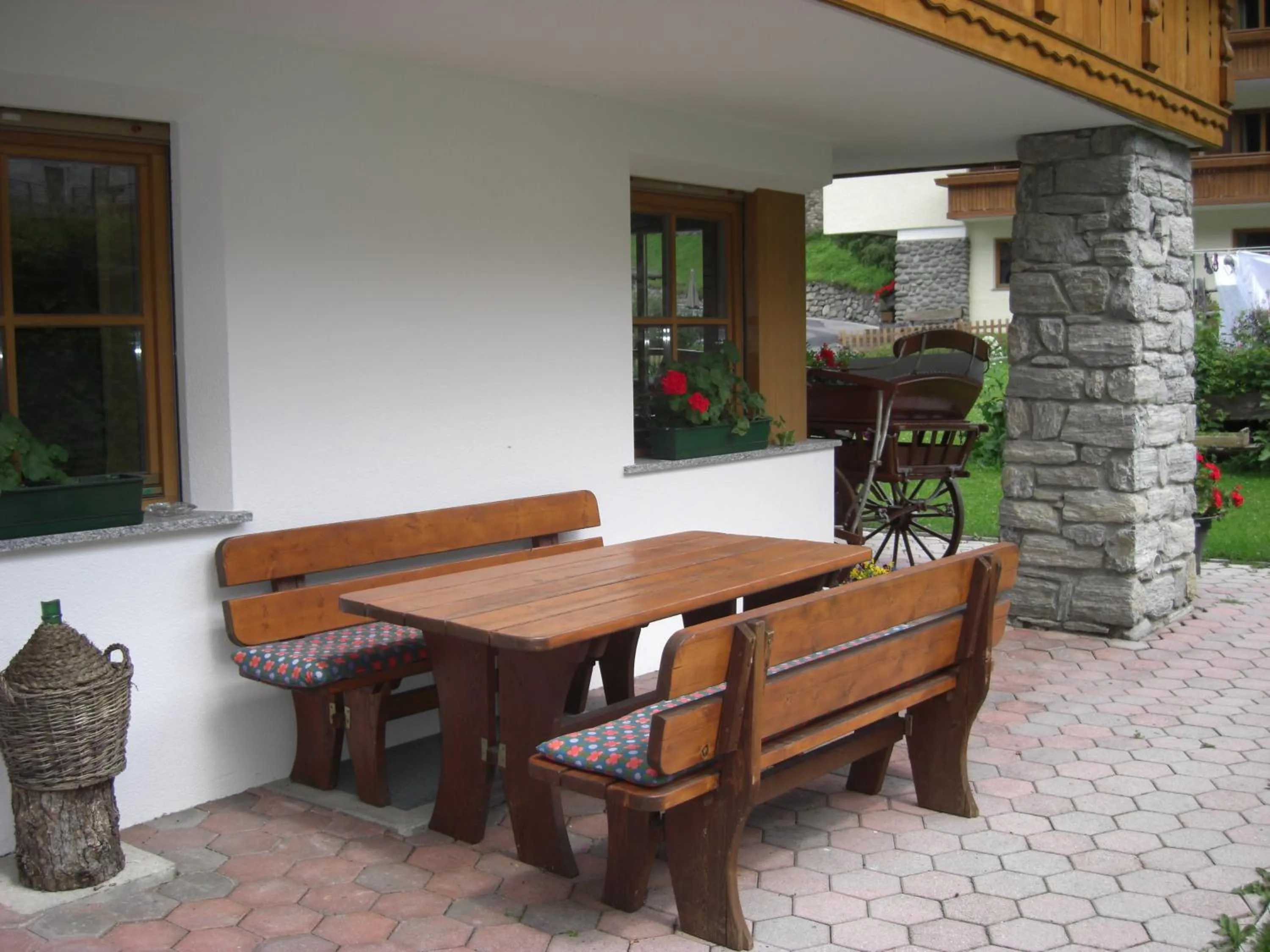 Garden in Garni des Alpes