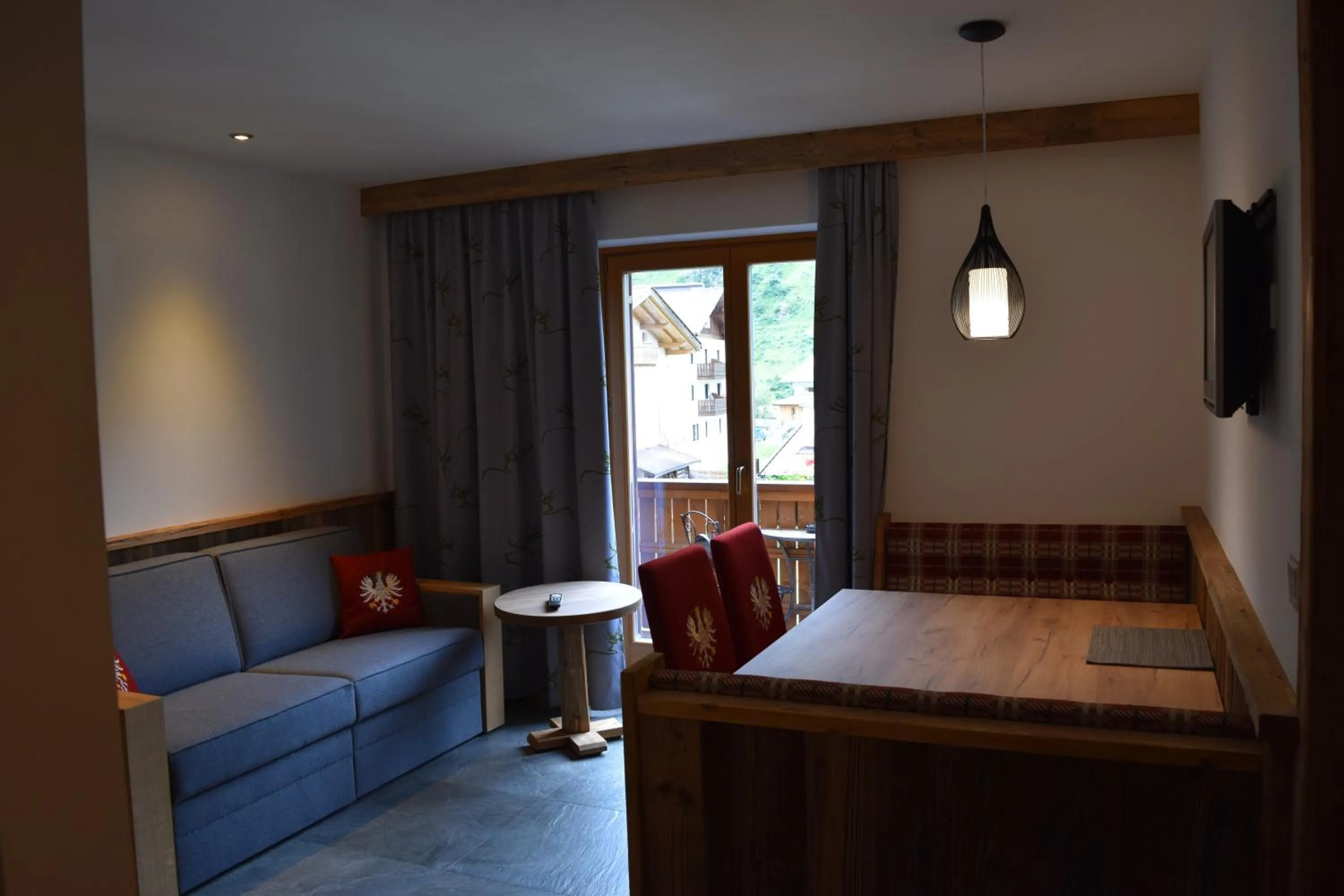 Living room in Garni des Alpes