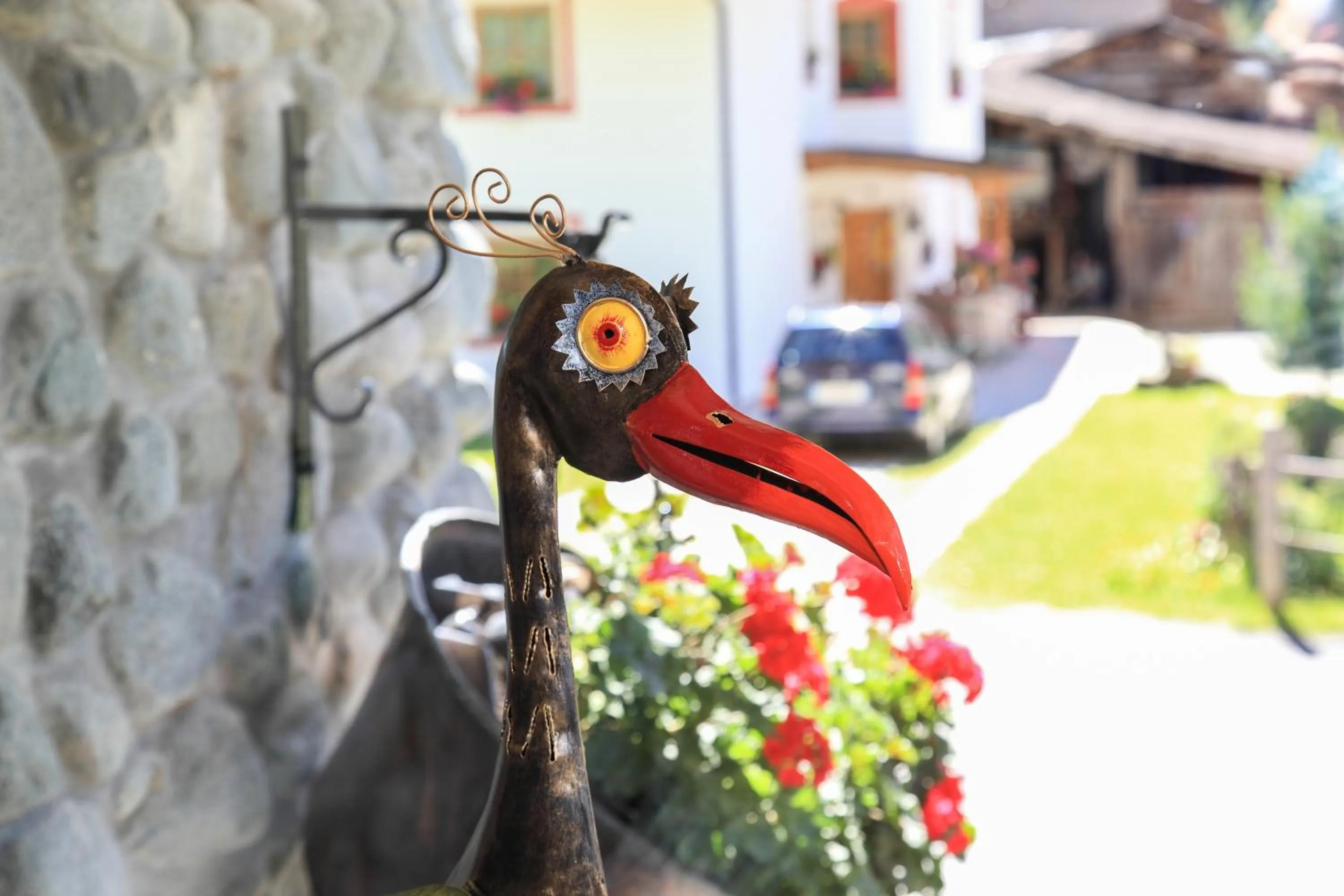 Facade/entrance in Garni des Alpes