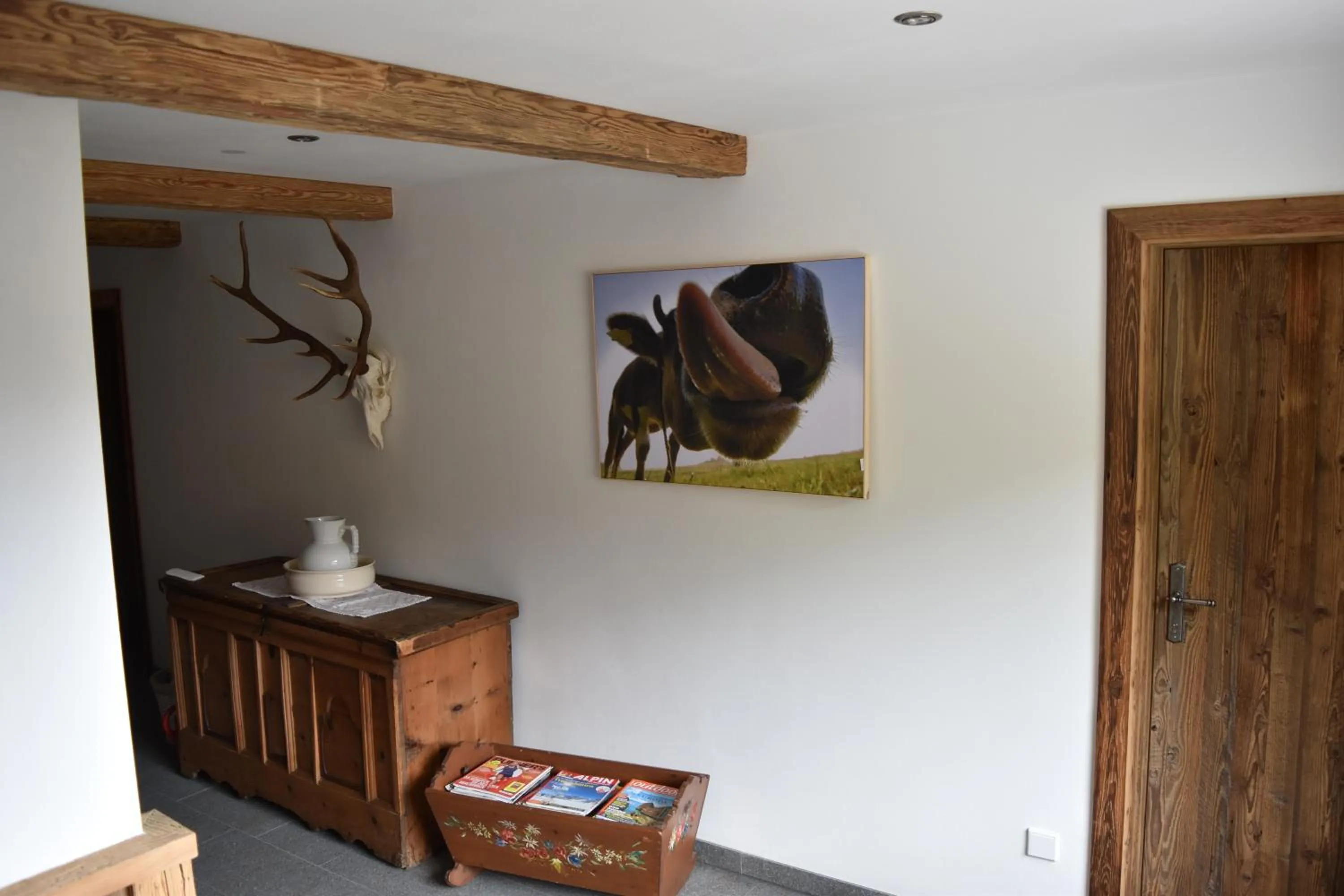 Area and facilities in Garni des Alpes