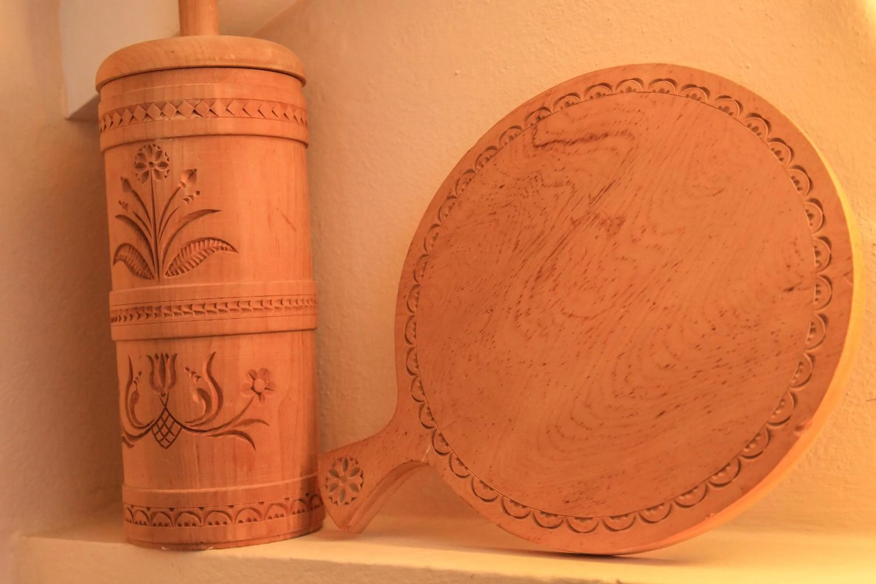 Decorative detail in Garni des Alpes