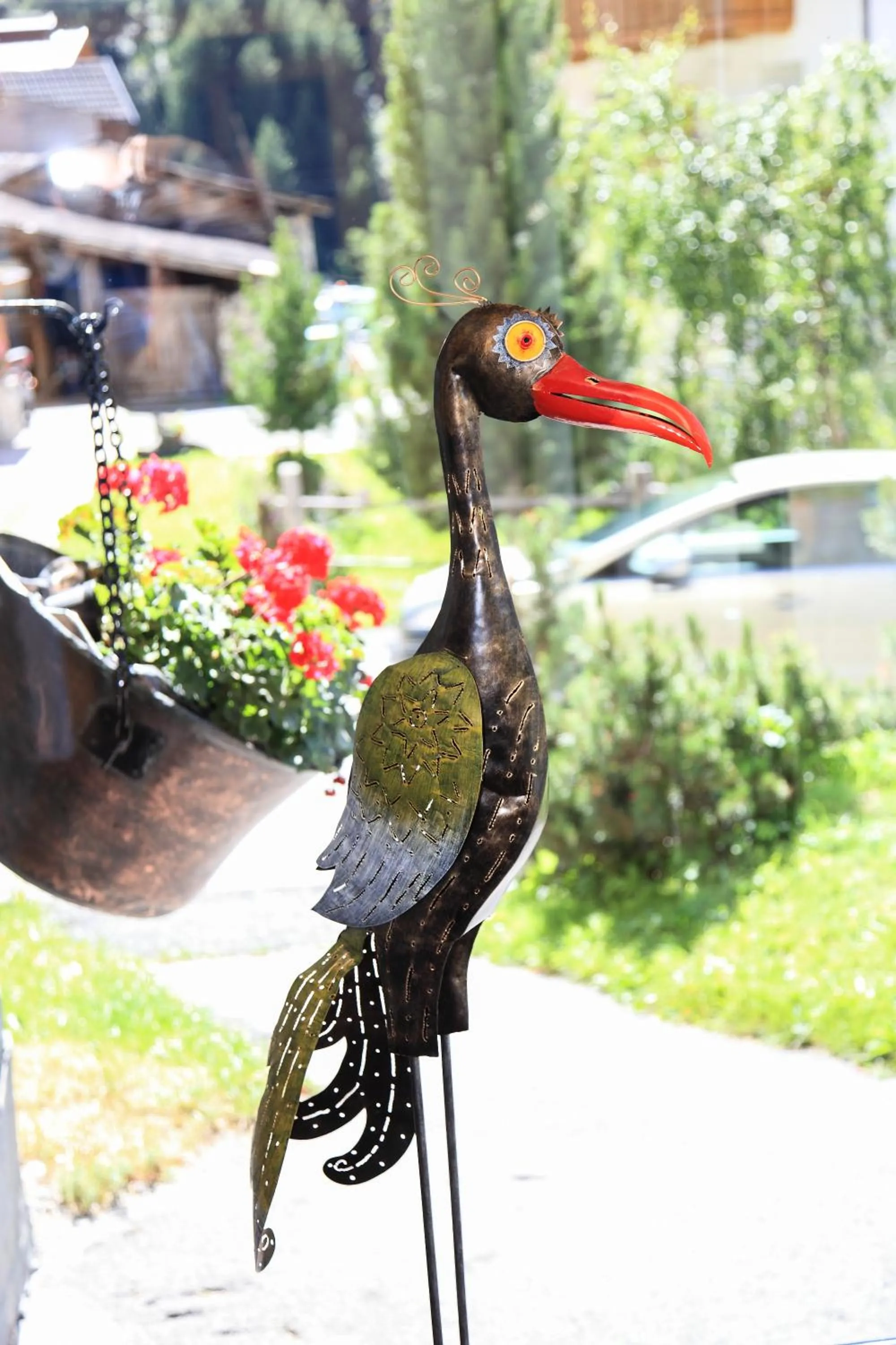 Decorative detail in Garni des Alpes