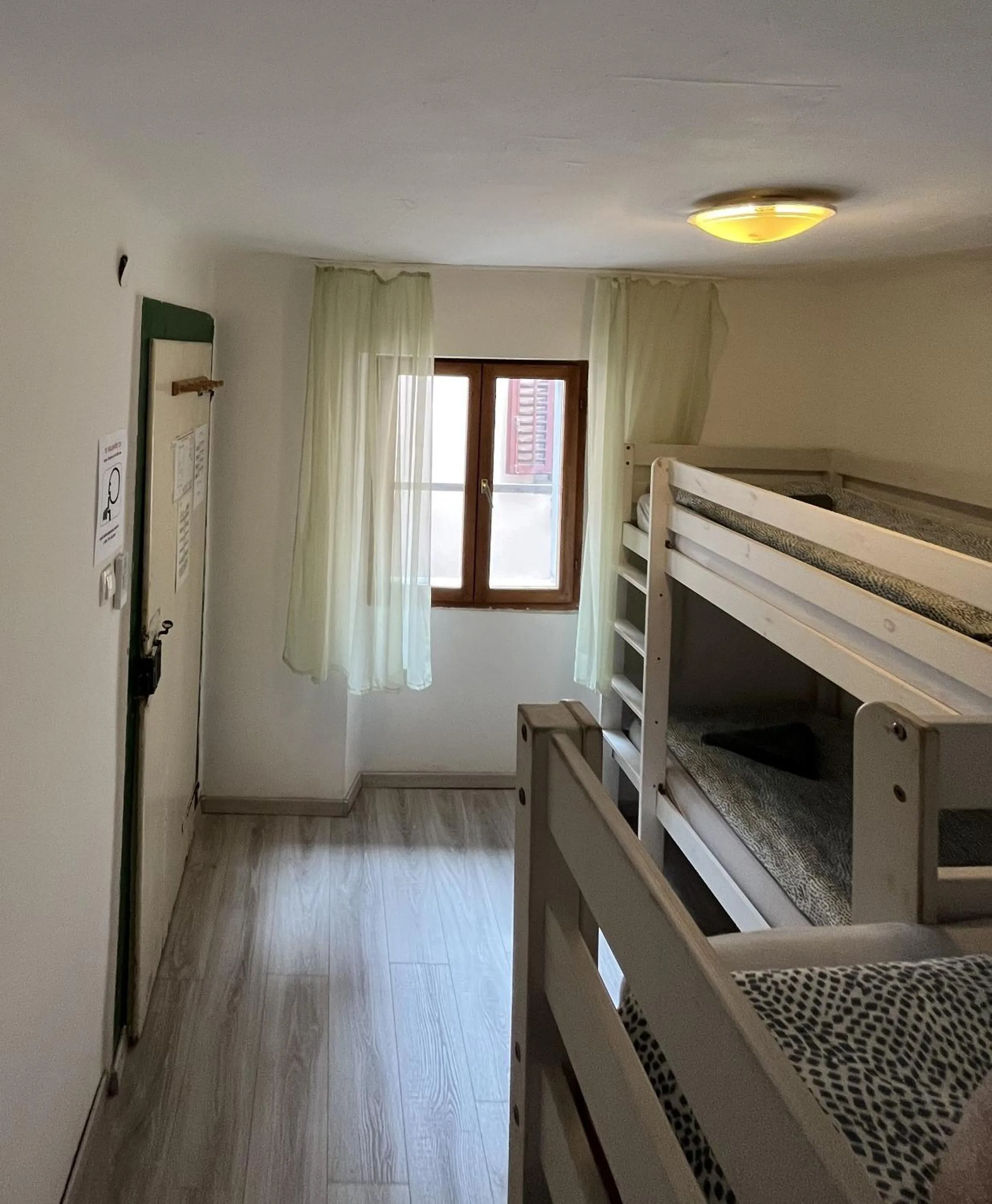 Bedroom, Bed in Hostel Piran