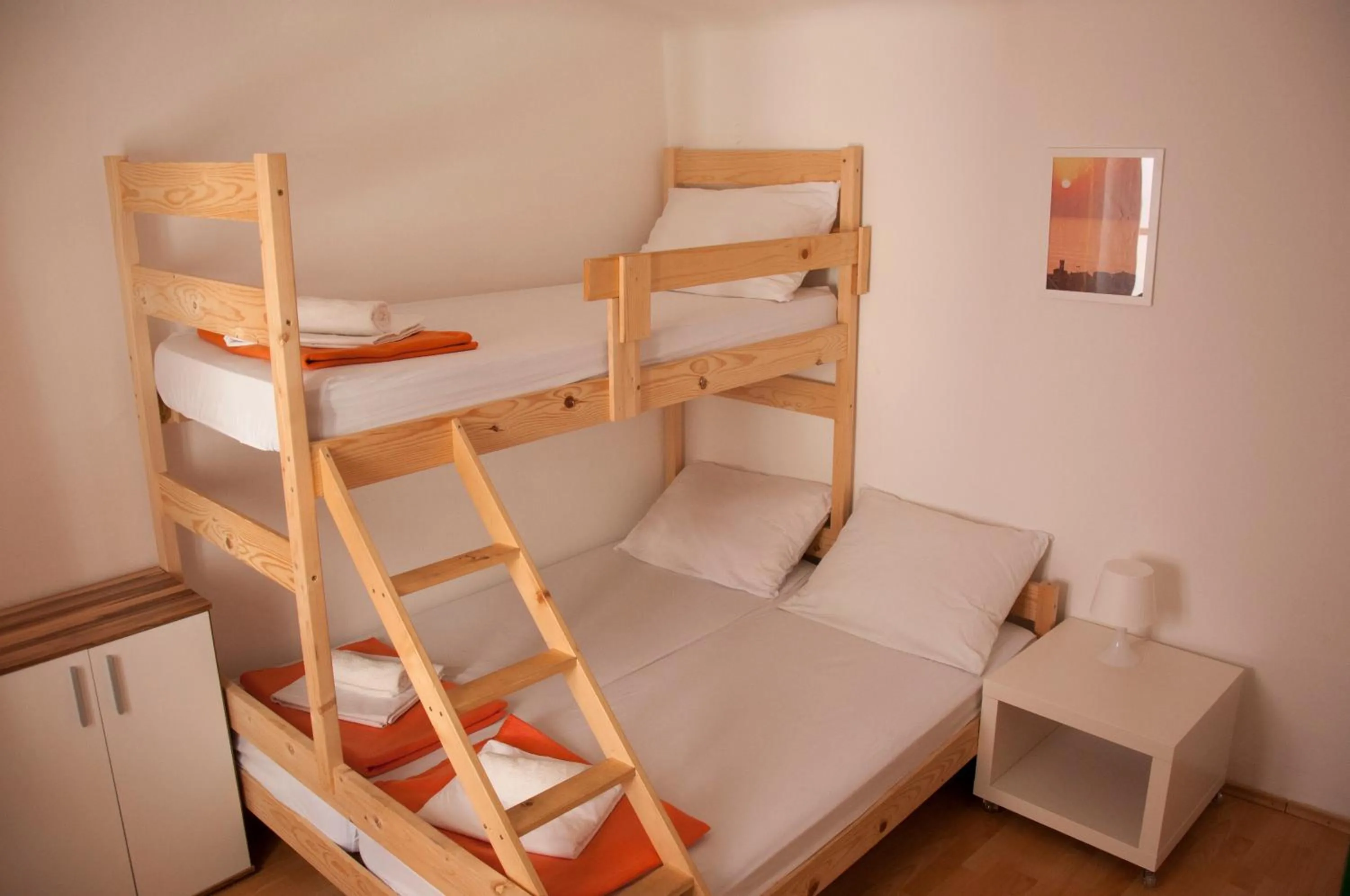 bunk bed, Bed in Hostel Piran
