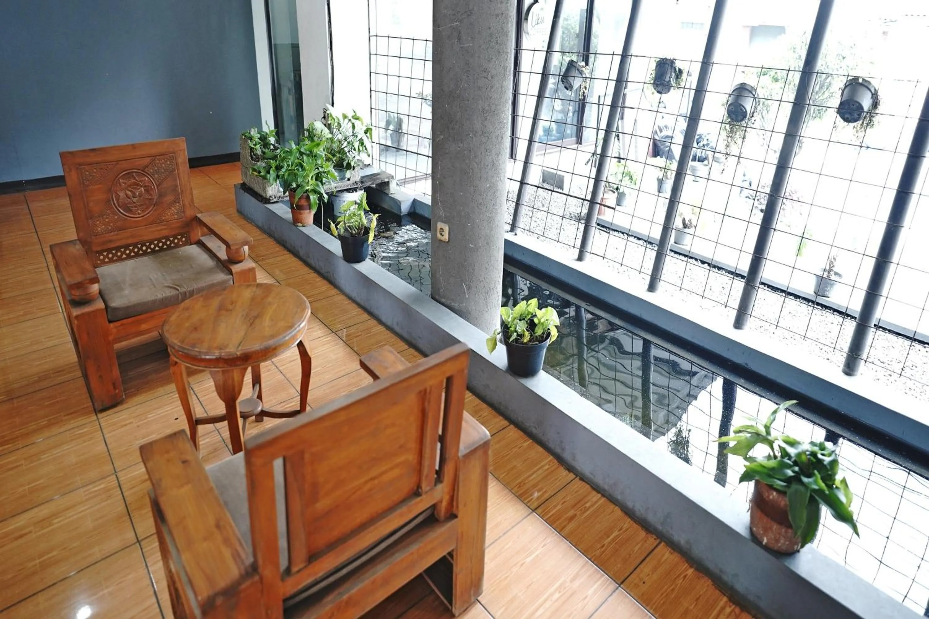 Living room in Saung Balibu Hotel