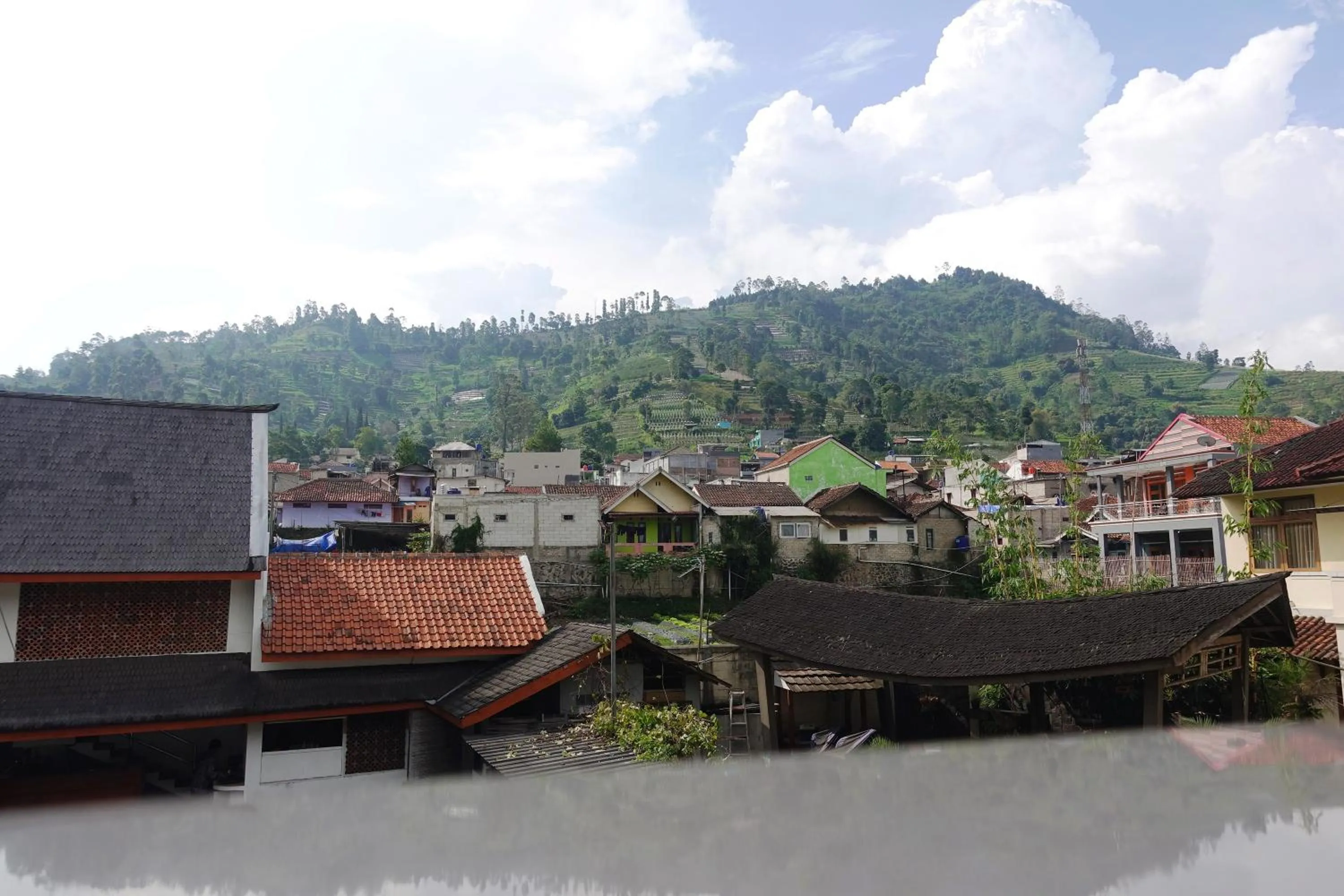 Mountain view in Saung Balibu Hotel