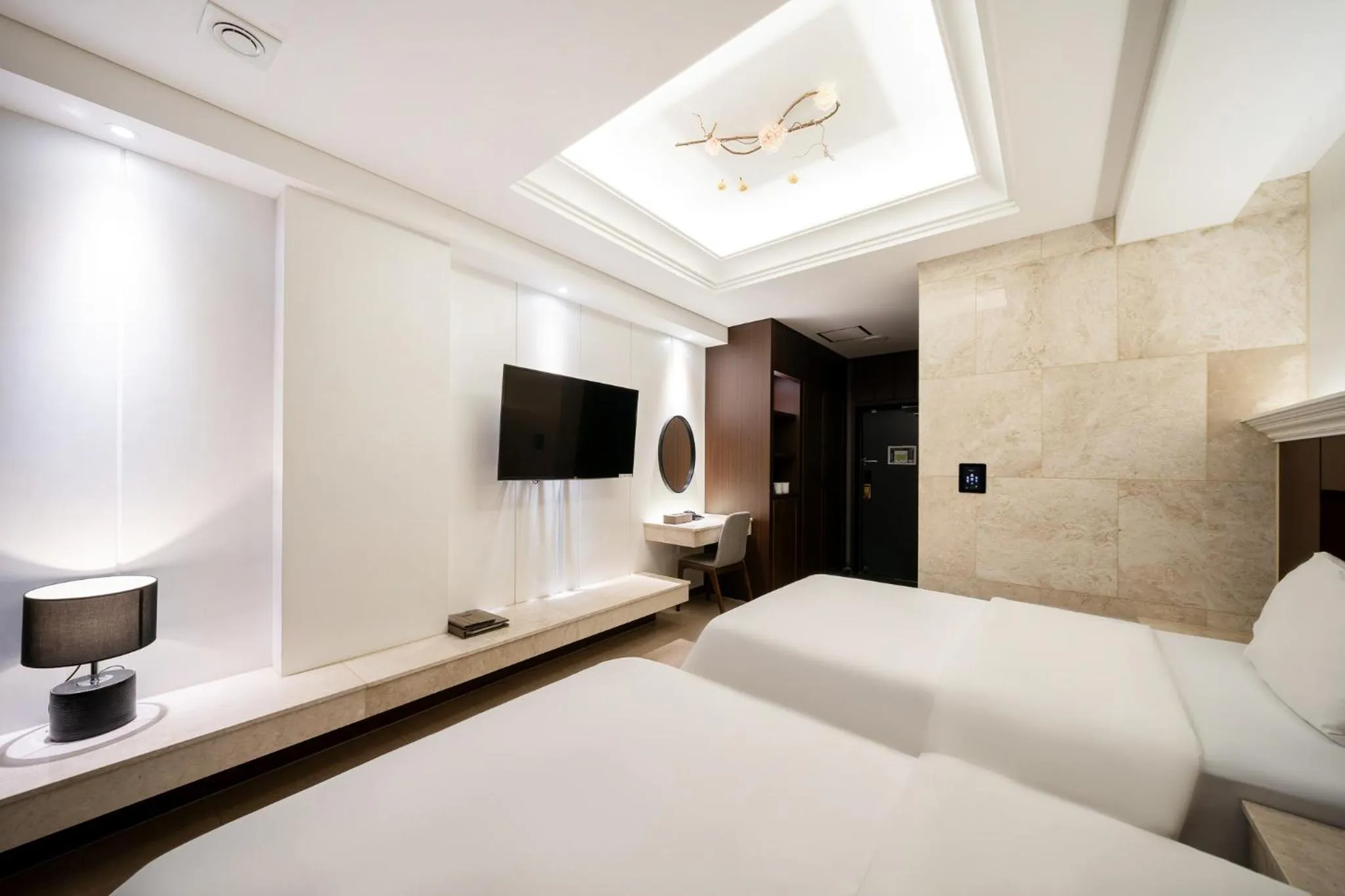 Bed in Hotel Artheim