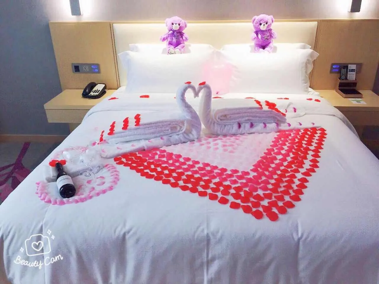 Bed in Lavande Hotel Shanghai Jiading Xincheng Stadium Branch
