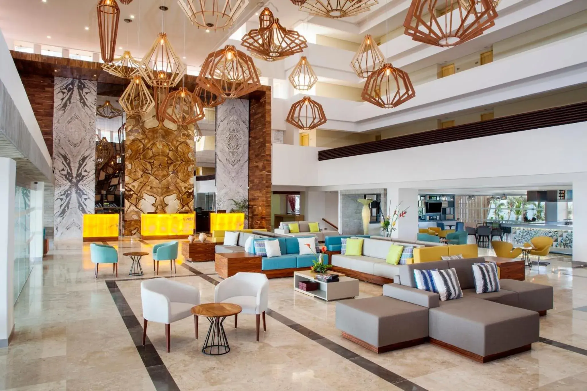 Lobby or reception in Grand Fiesta Americana Veracruz Lobby or reception in Grand Fiesta Americana Veracruz