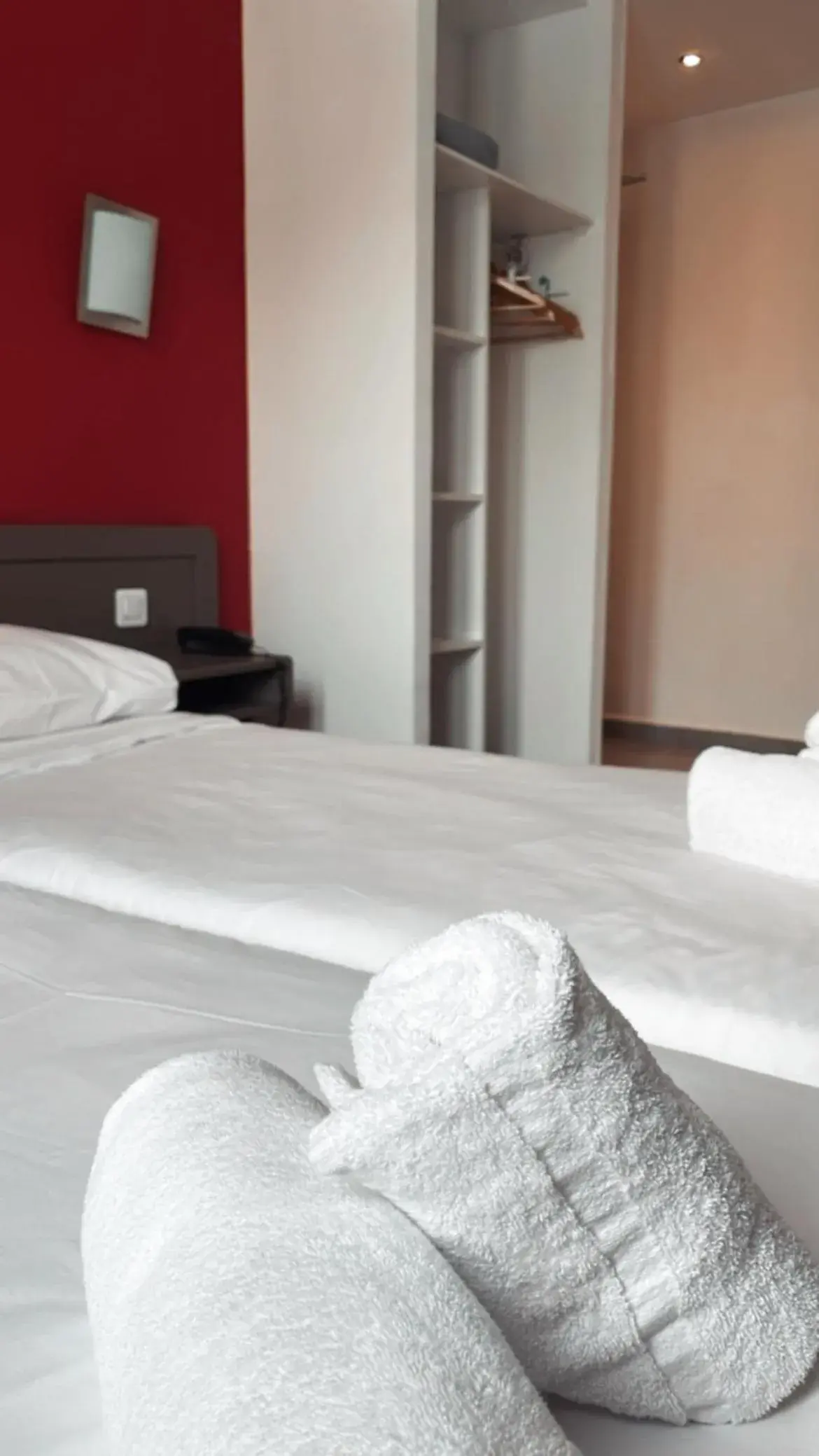 Bed in Hotel Riviera Bed in Hotel Riviera