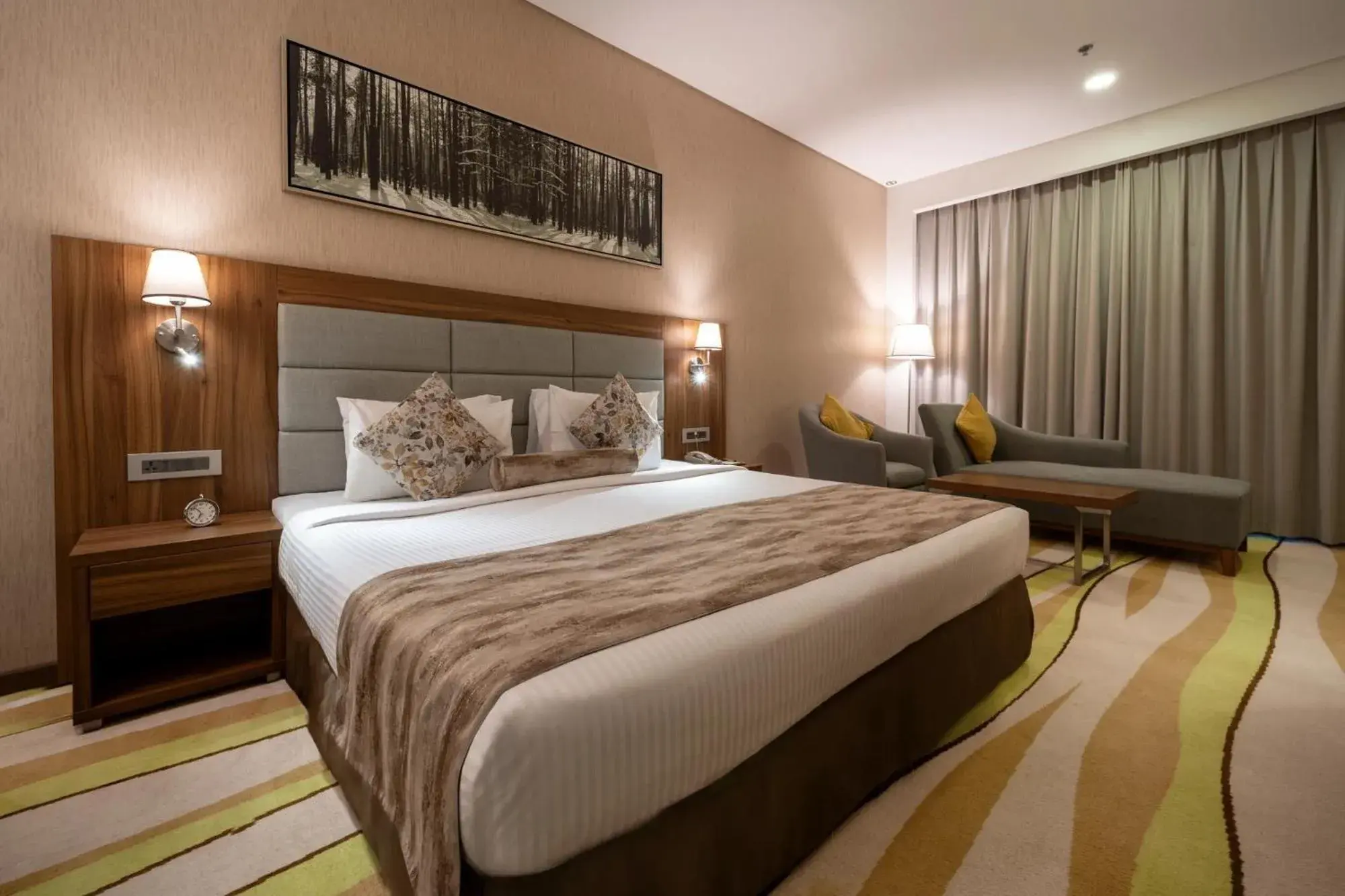 Bed in Jacob's Garden Hotel Bed in Jacob's Garden Hotel