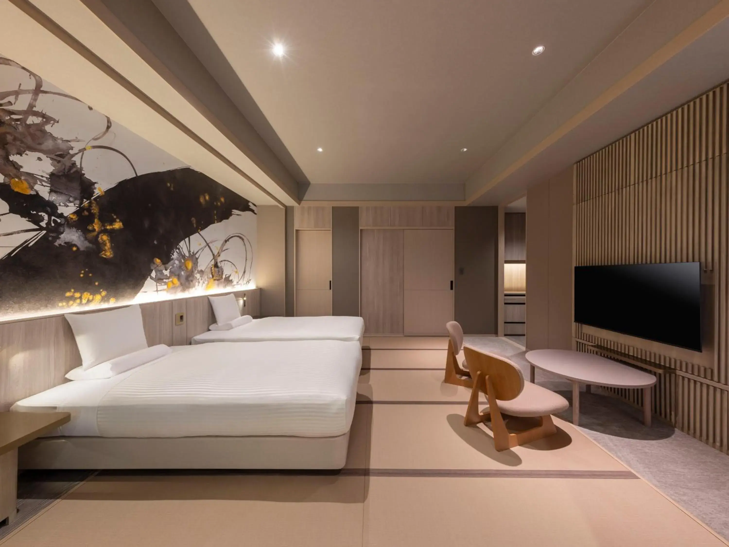 Bedroom, Bed in KAMENOI HOTEL Arima Bedroom, Bed in KAMENOI HOTEL Arima