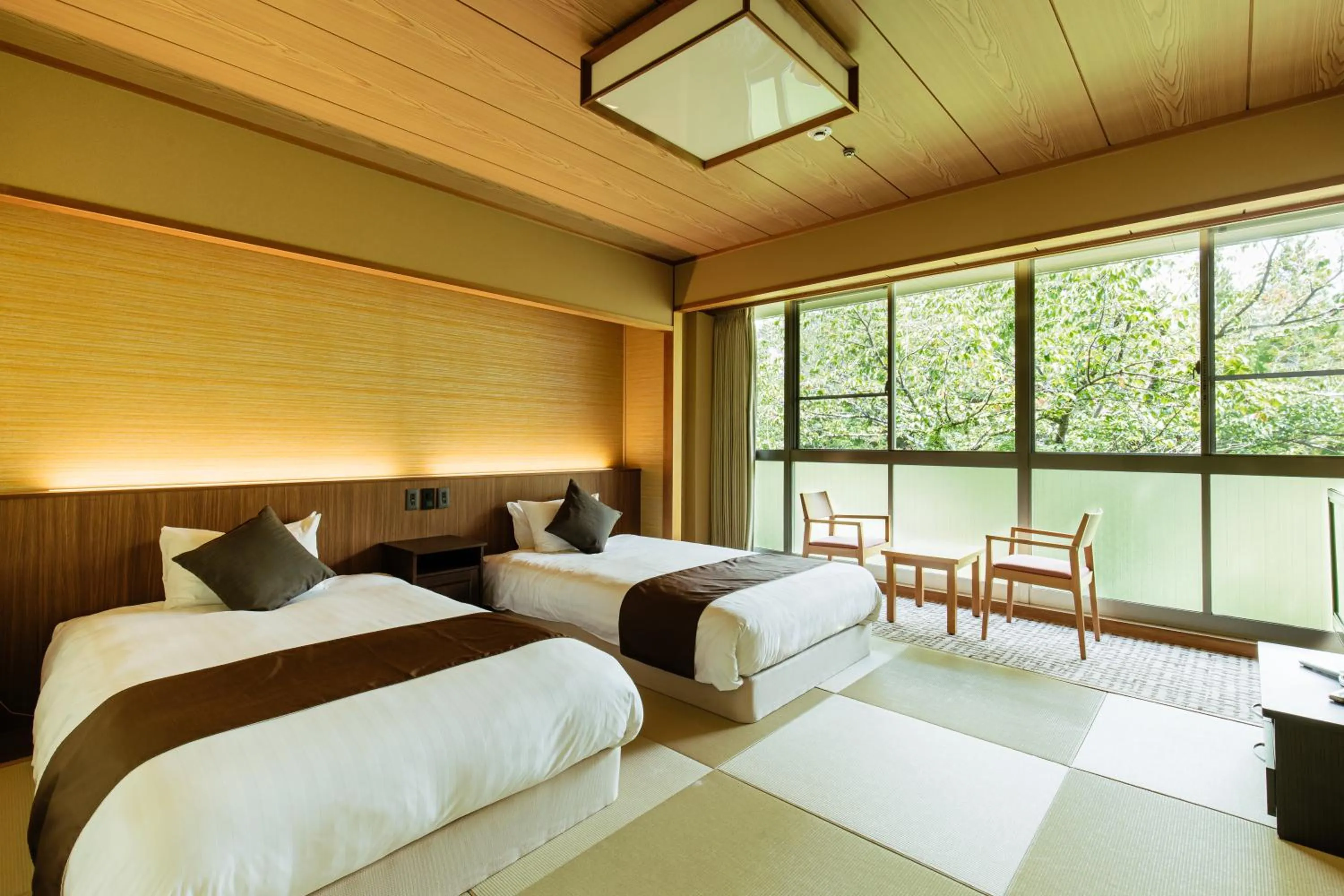 Japanese-style room with Twin bed (Without Private Bath) in KAMENOI HOTEL Arima