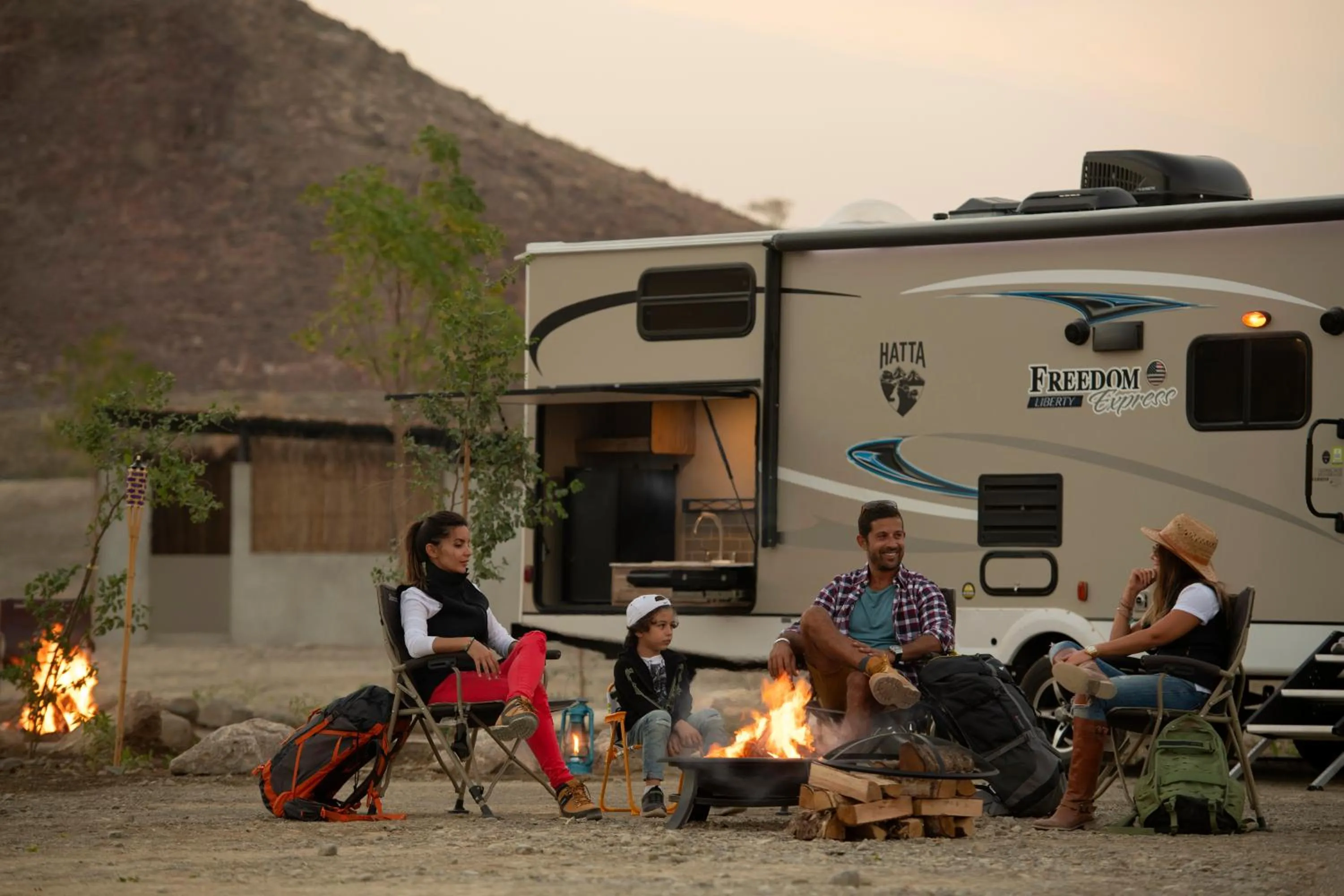 Property building in Hatta Resorts