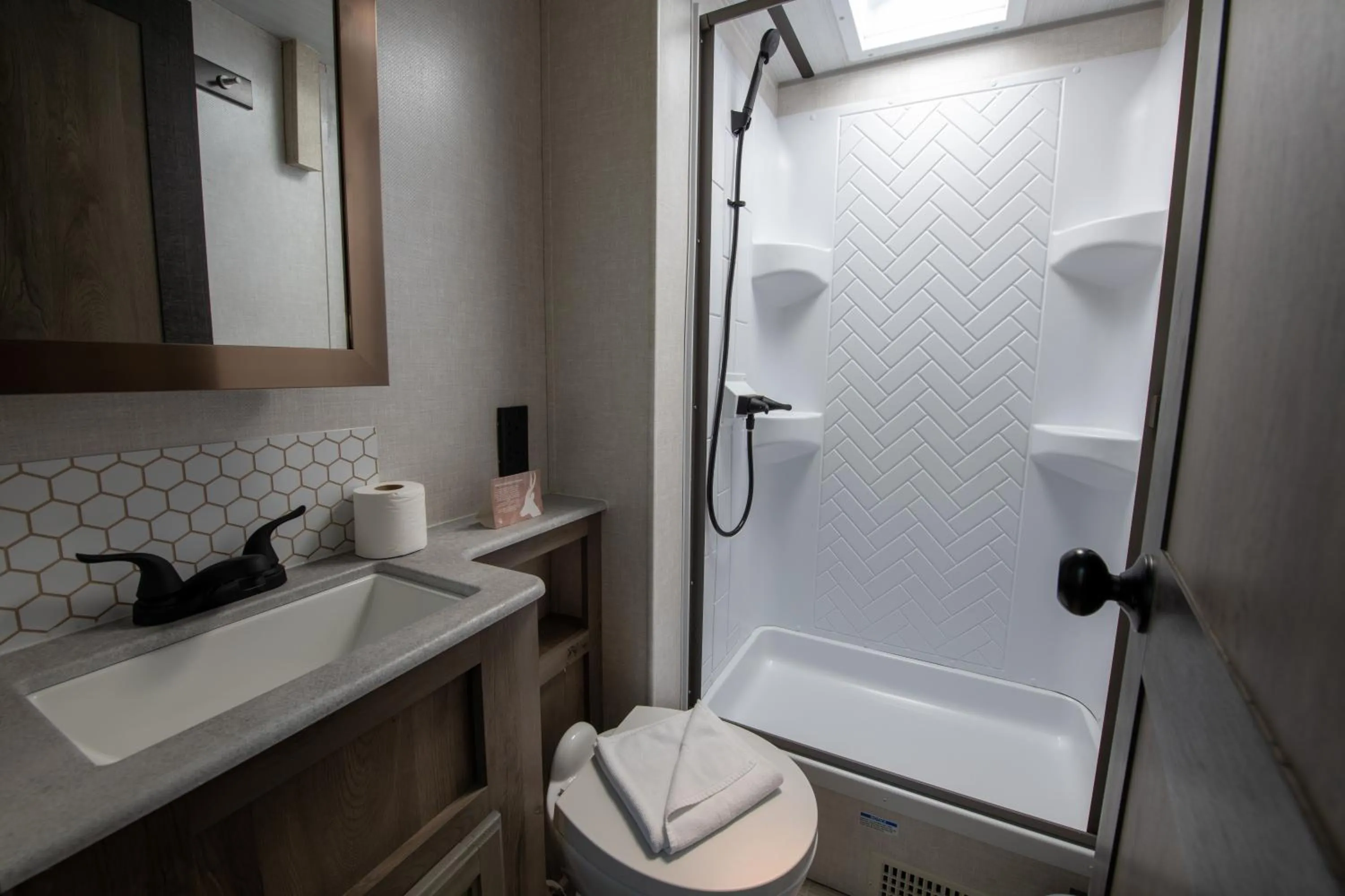 Shower in Hatta Resorts