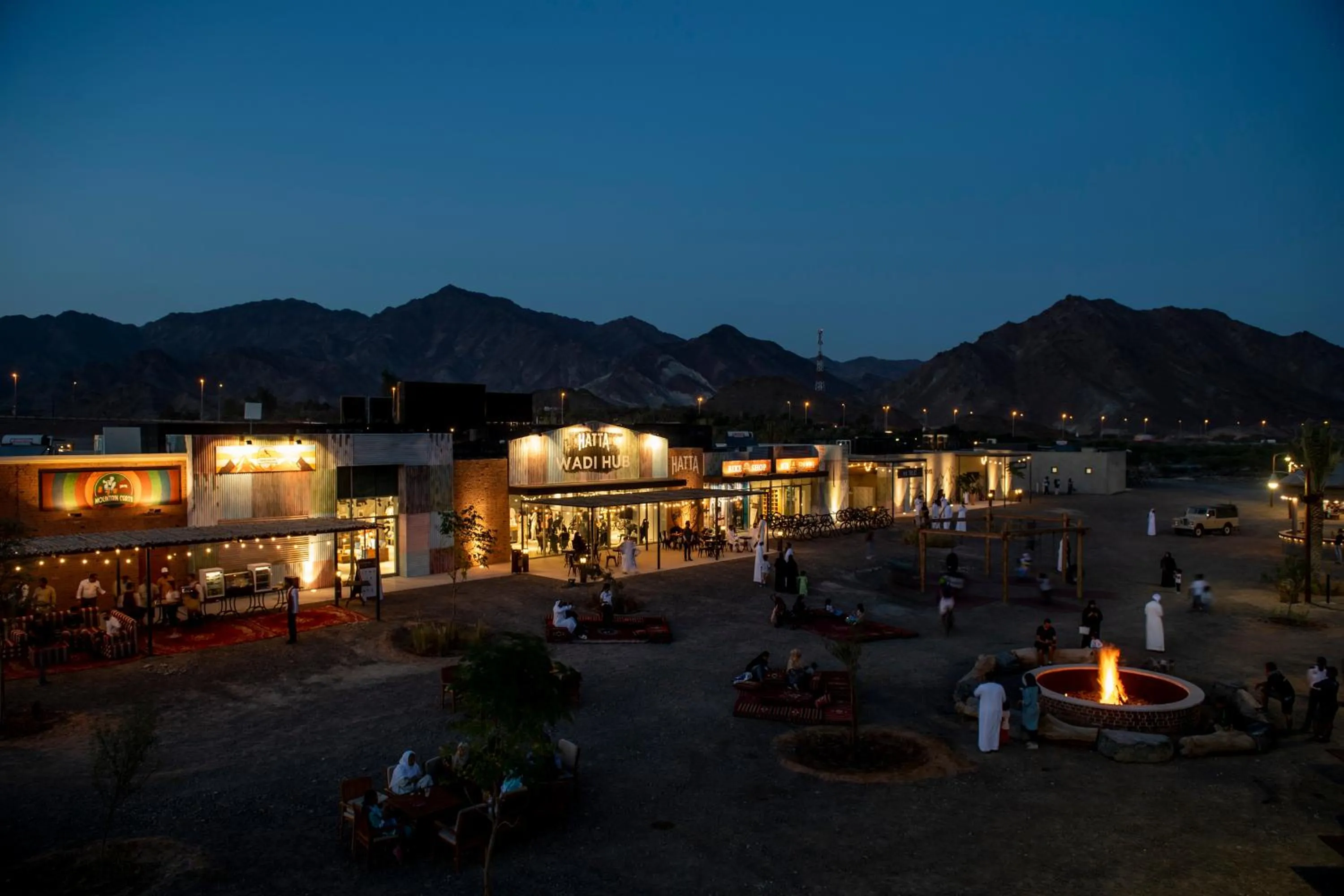 Property building in Hatta Resorts