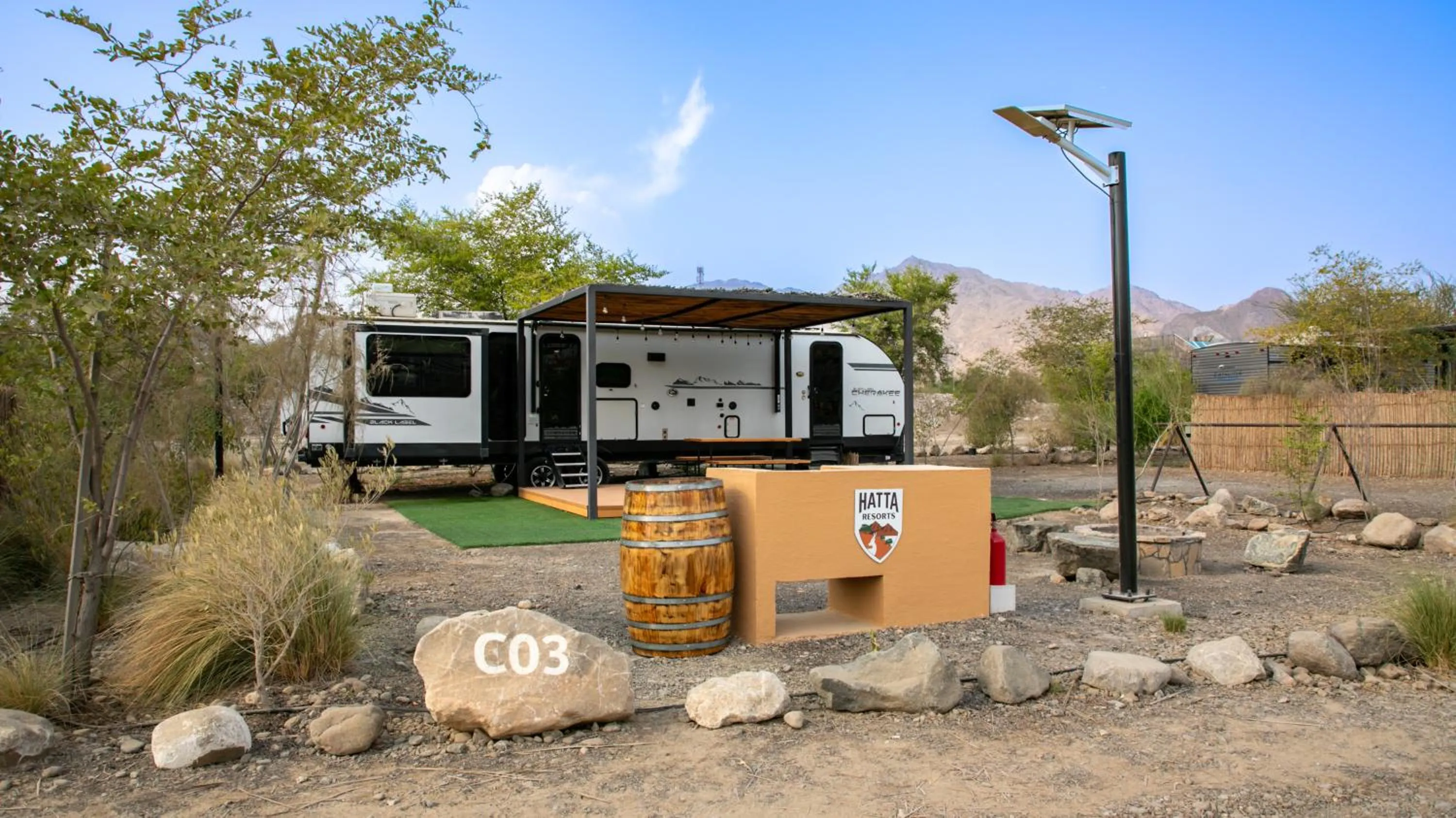 Property building in Hatta Resorts