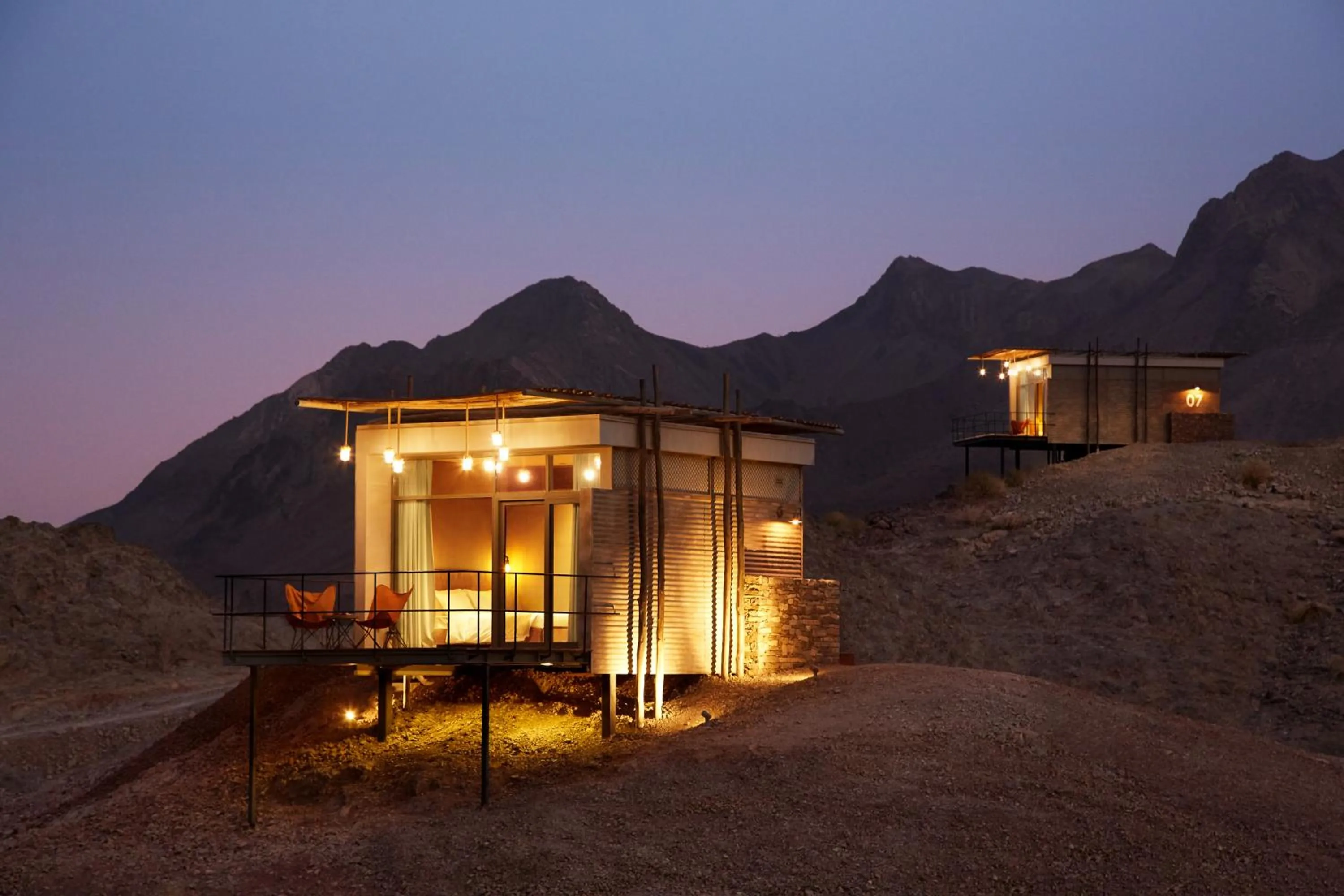 Property building in Hatta Resorts