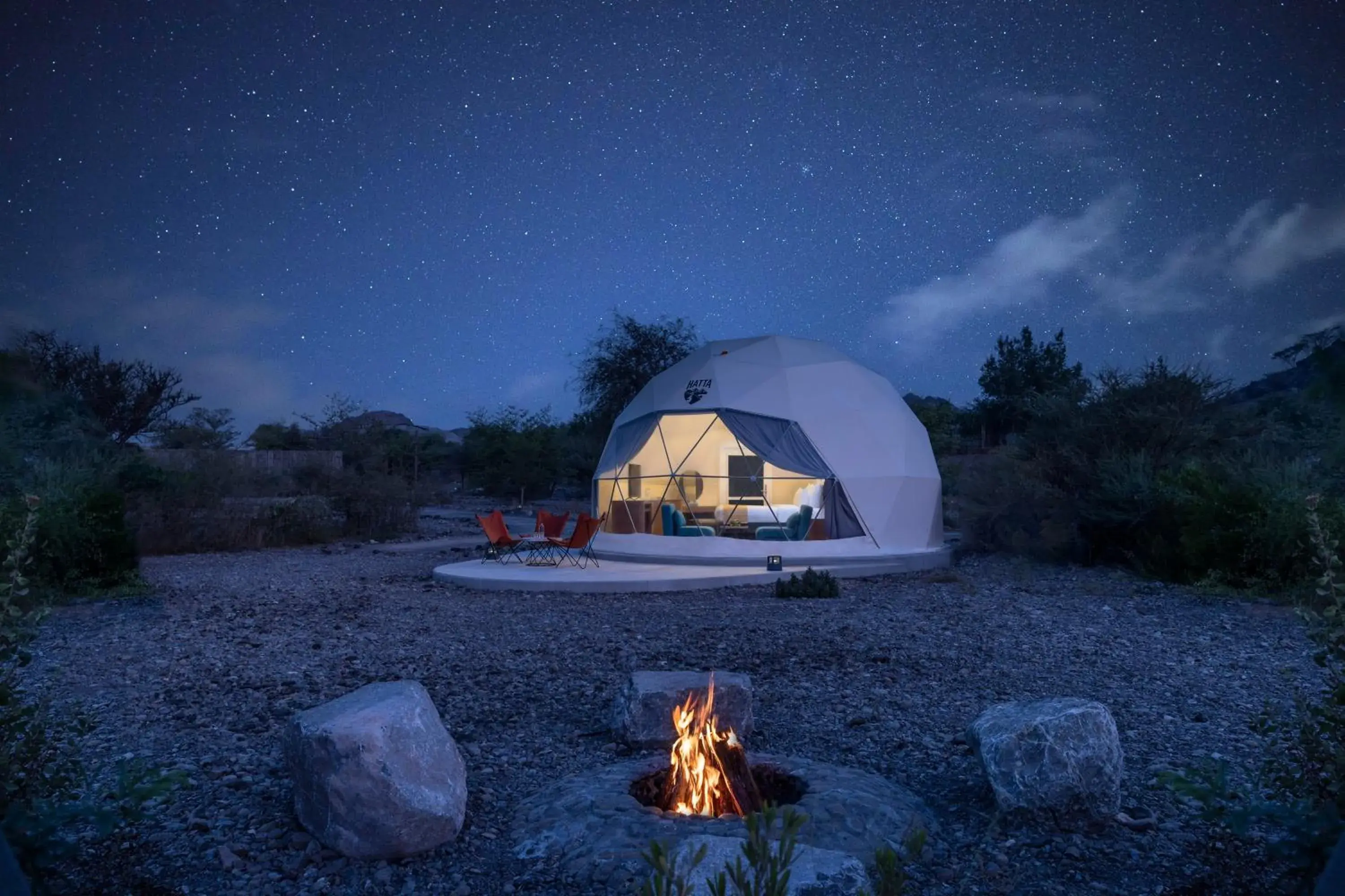 Dome Tent with Plunge Pool and Complimentary Adventure Activities in Hatta Resorts Dome Tent with Plunge Pool and Complimentary Adventure Activities in Hatta Resorts