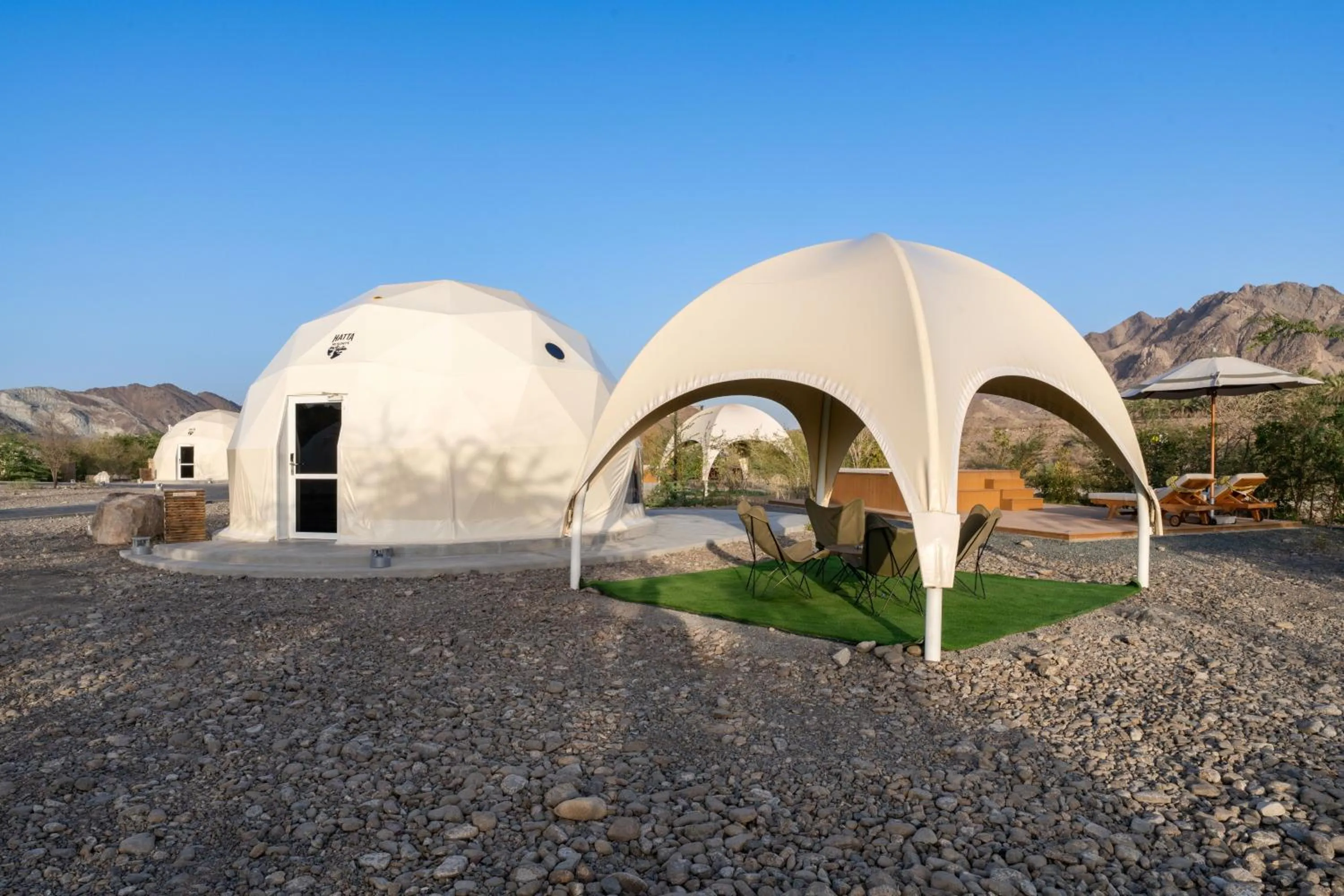 Dining area in Hatta Resorts