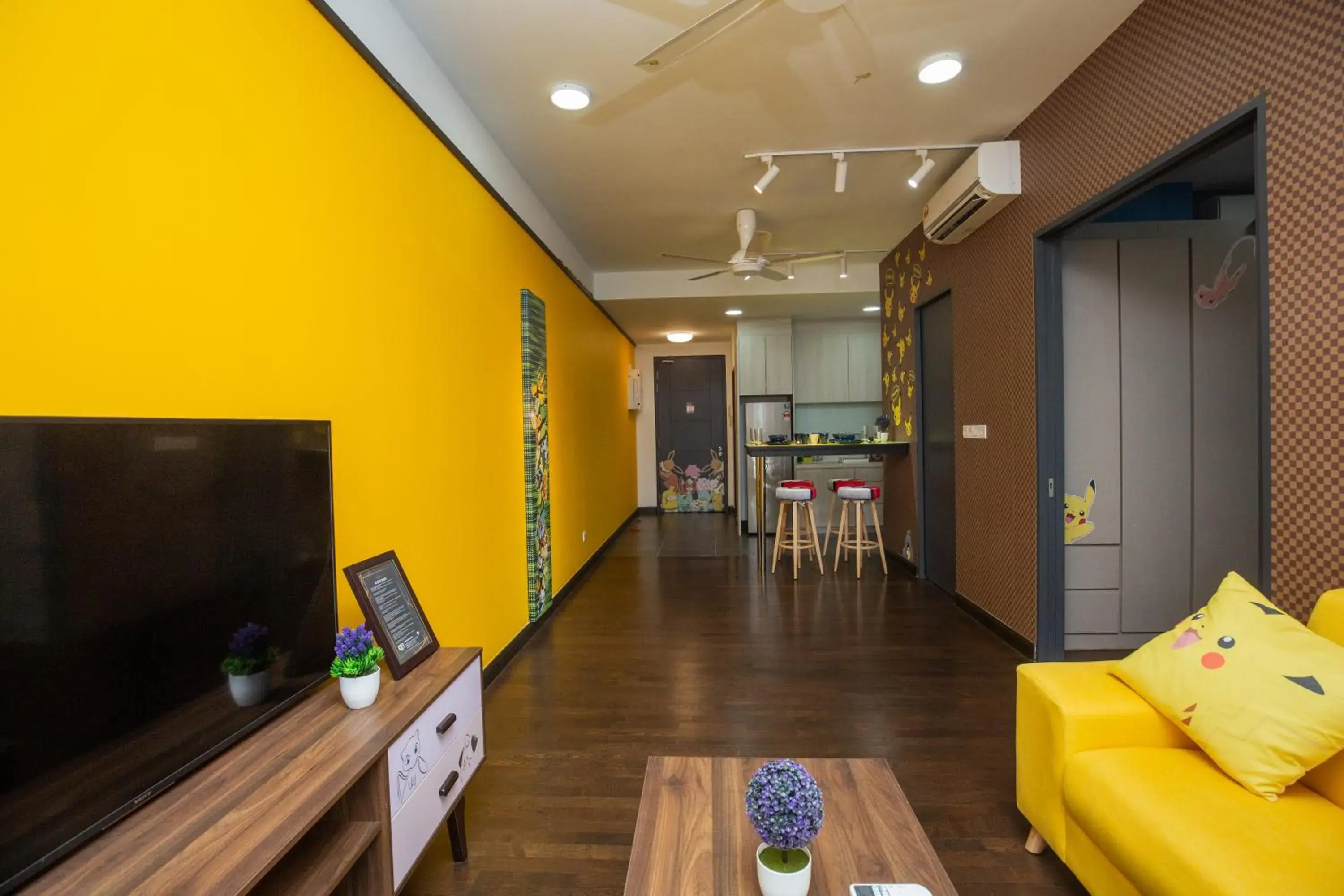 Living room in Velocity KL By PSM Luxury Suites Living room in Velocity KL By PSM Luxury Suites