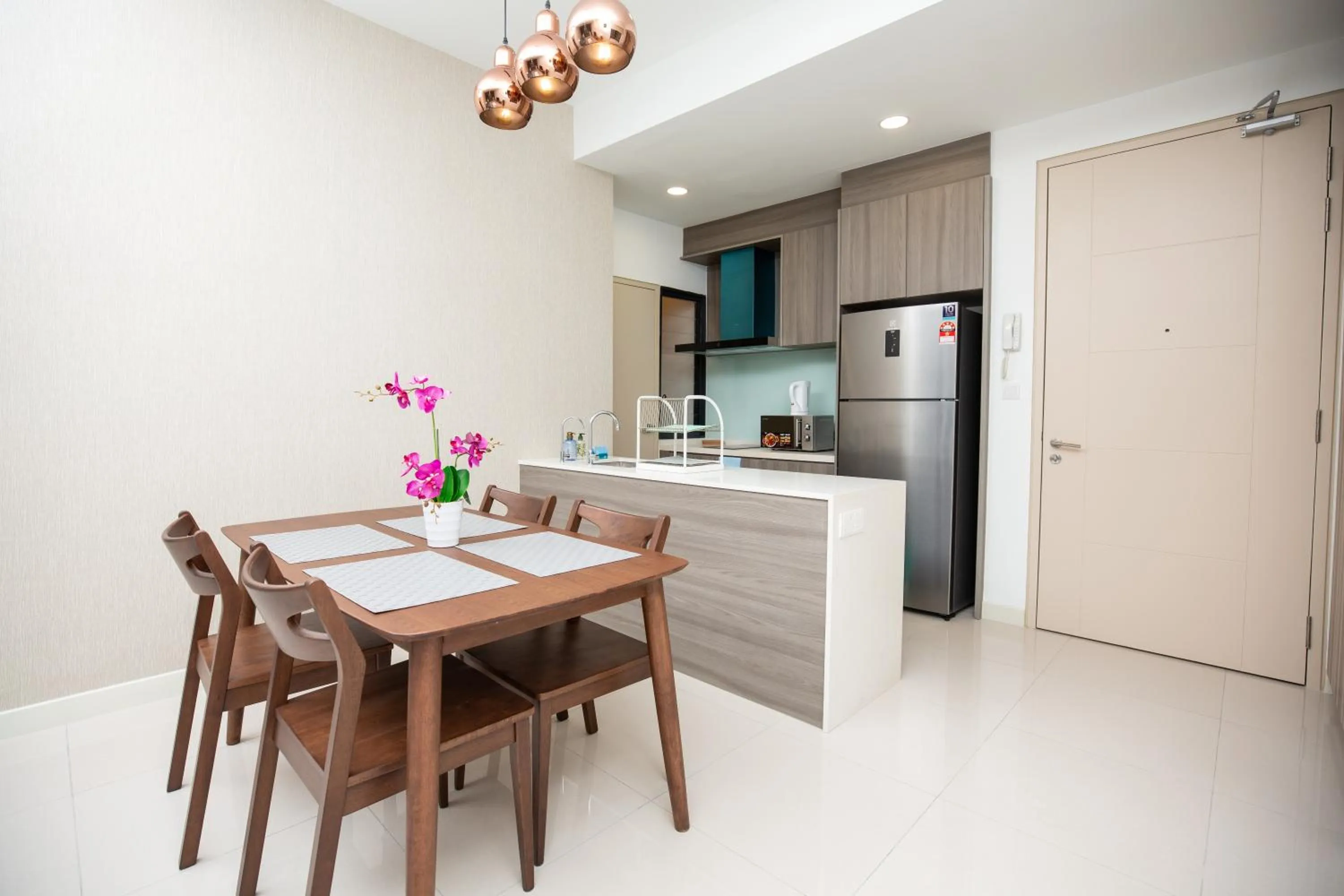 Dining area in Velocity KL By PSM Luxury Suites