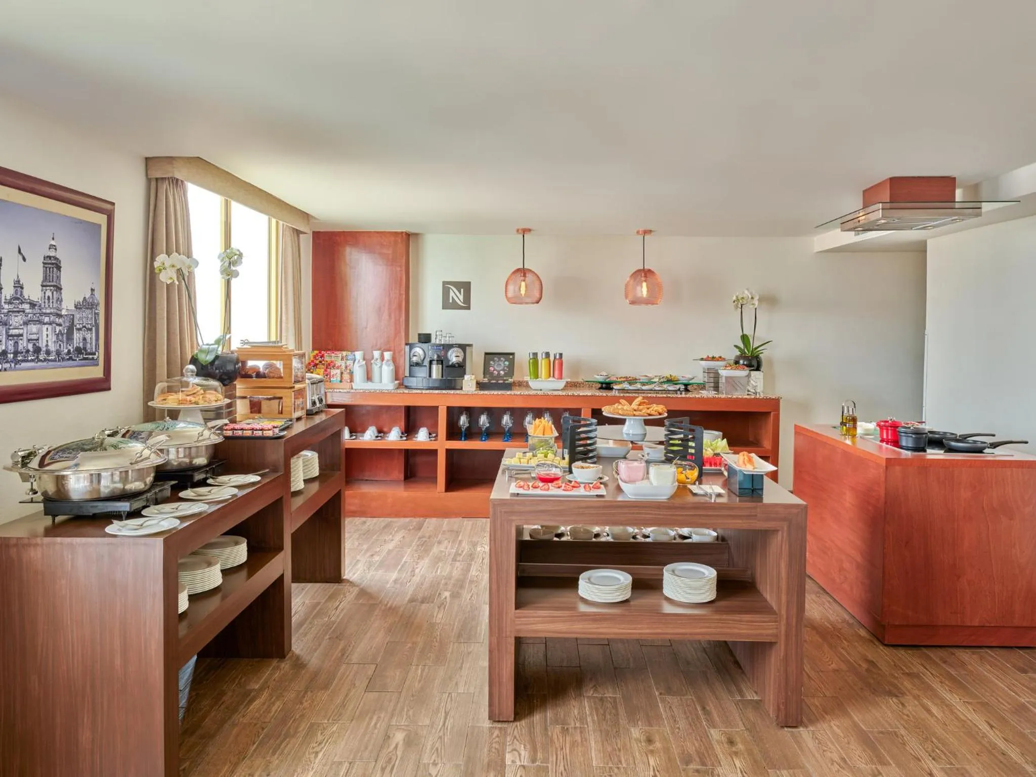 Decorative detail in Fiesta Americana Reforma