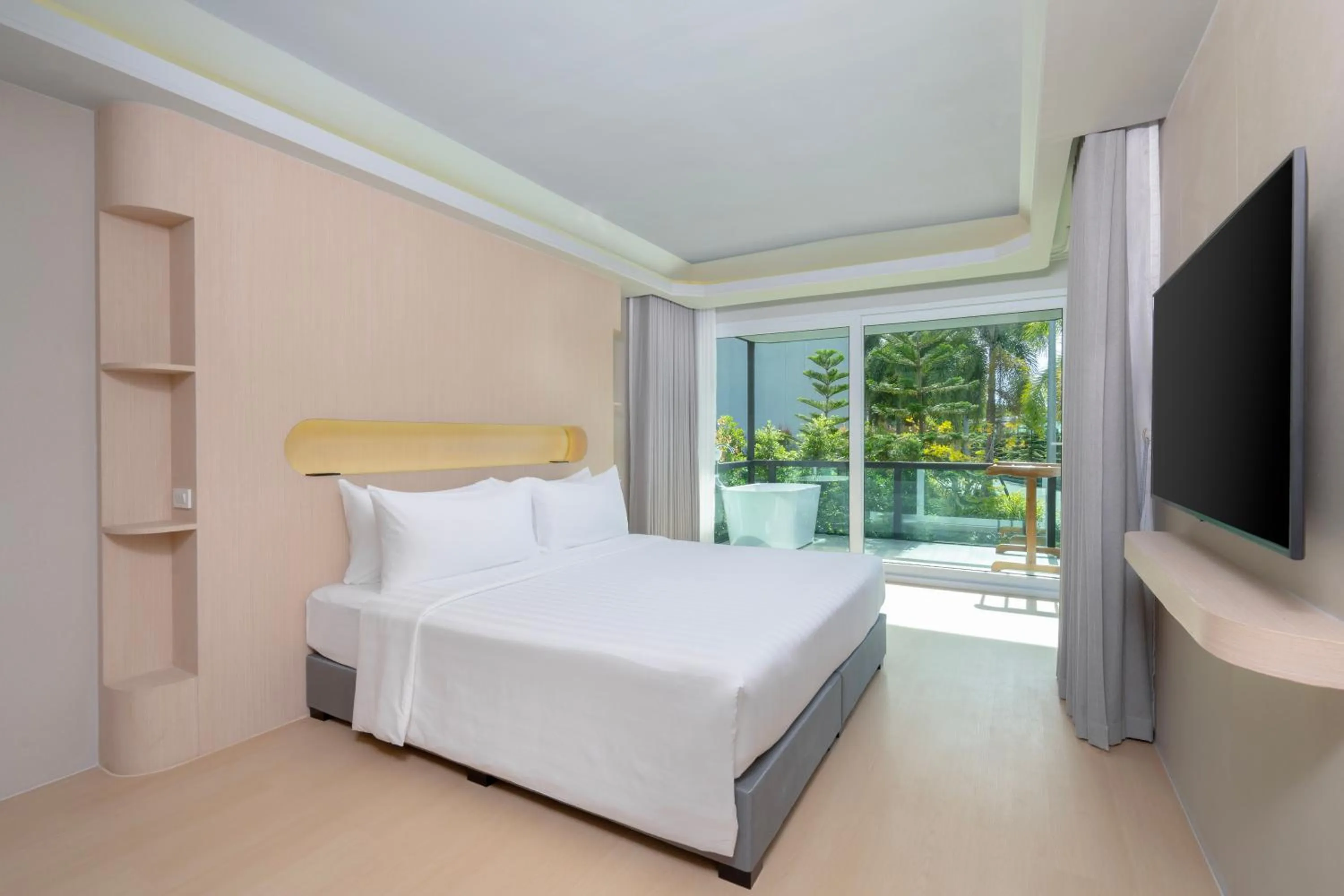 Garden view, Bed in Koh Chang Paradise Hill