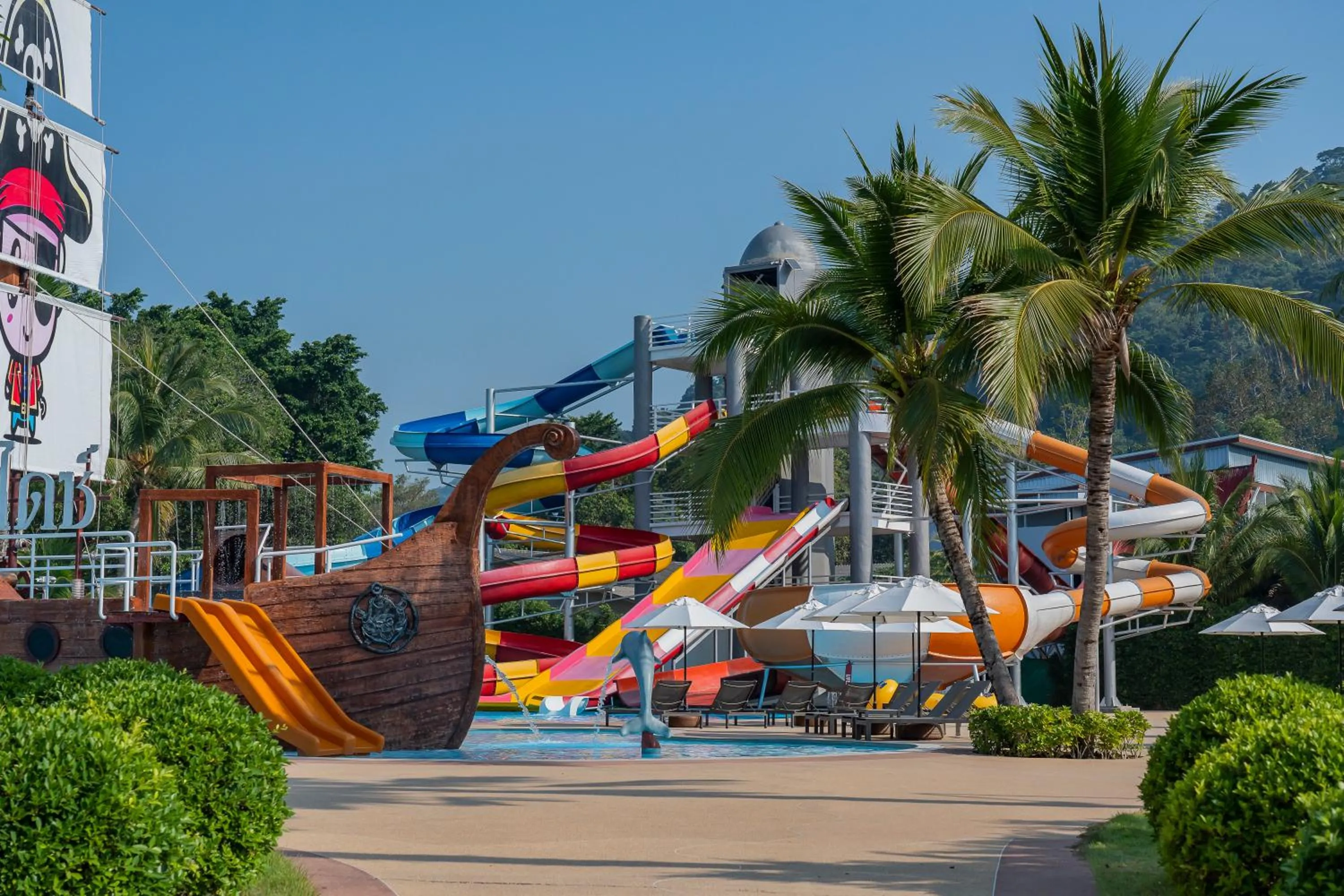 Aqua park in Koh Chang Paradise Hill