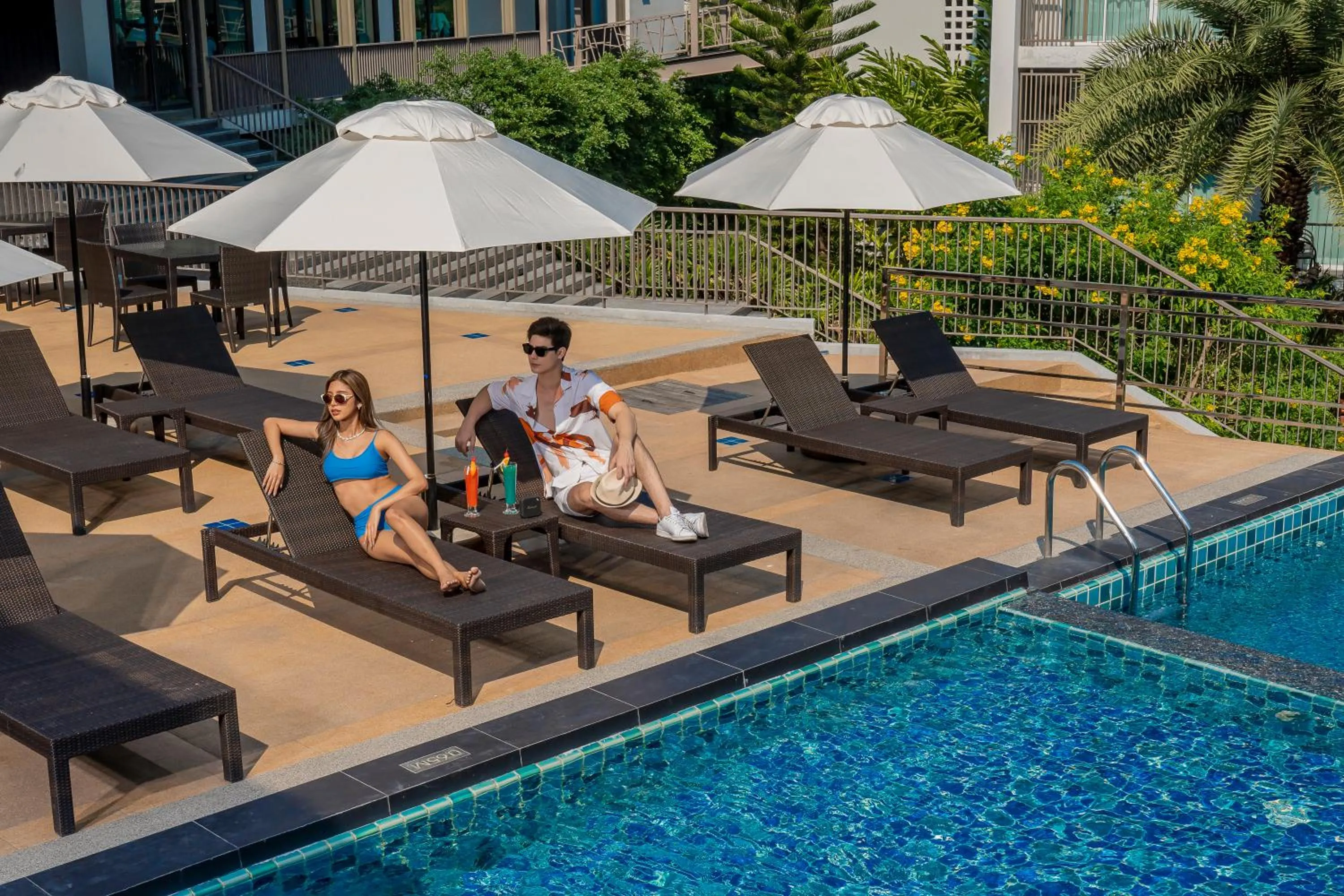 Swimming pool in Koh Chang Paradise Hill