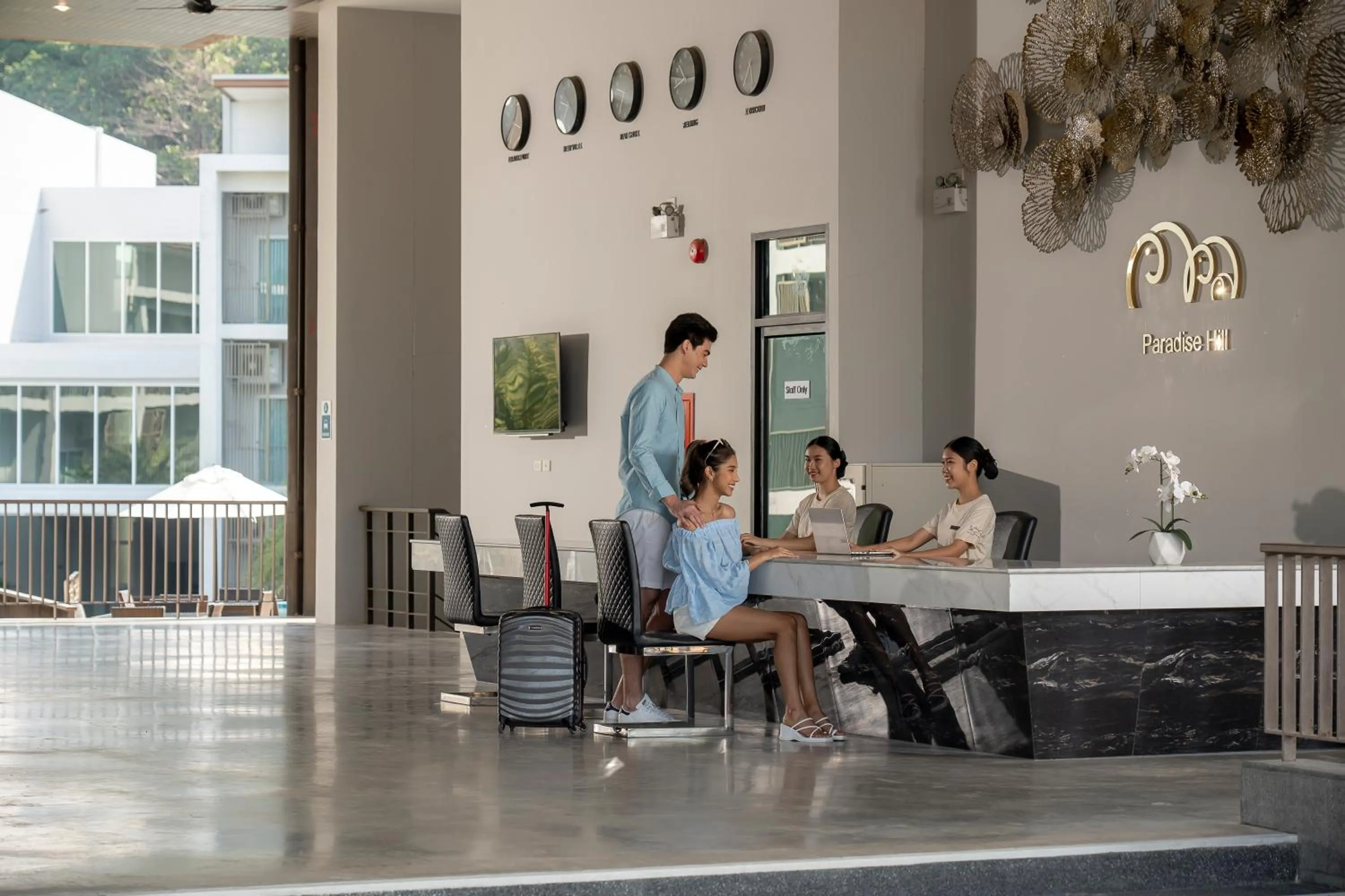 Lobby or reception in Koh Chang Paradise Hill