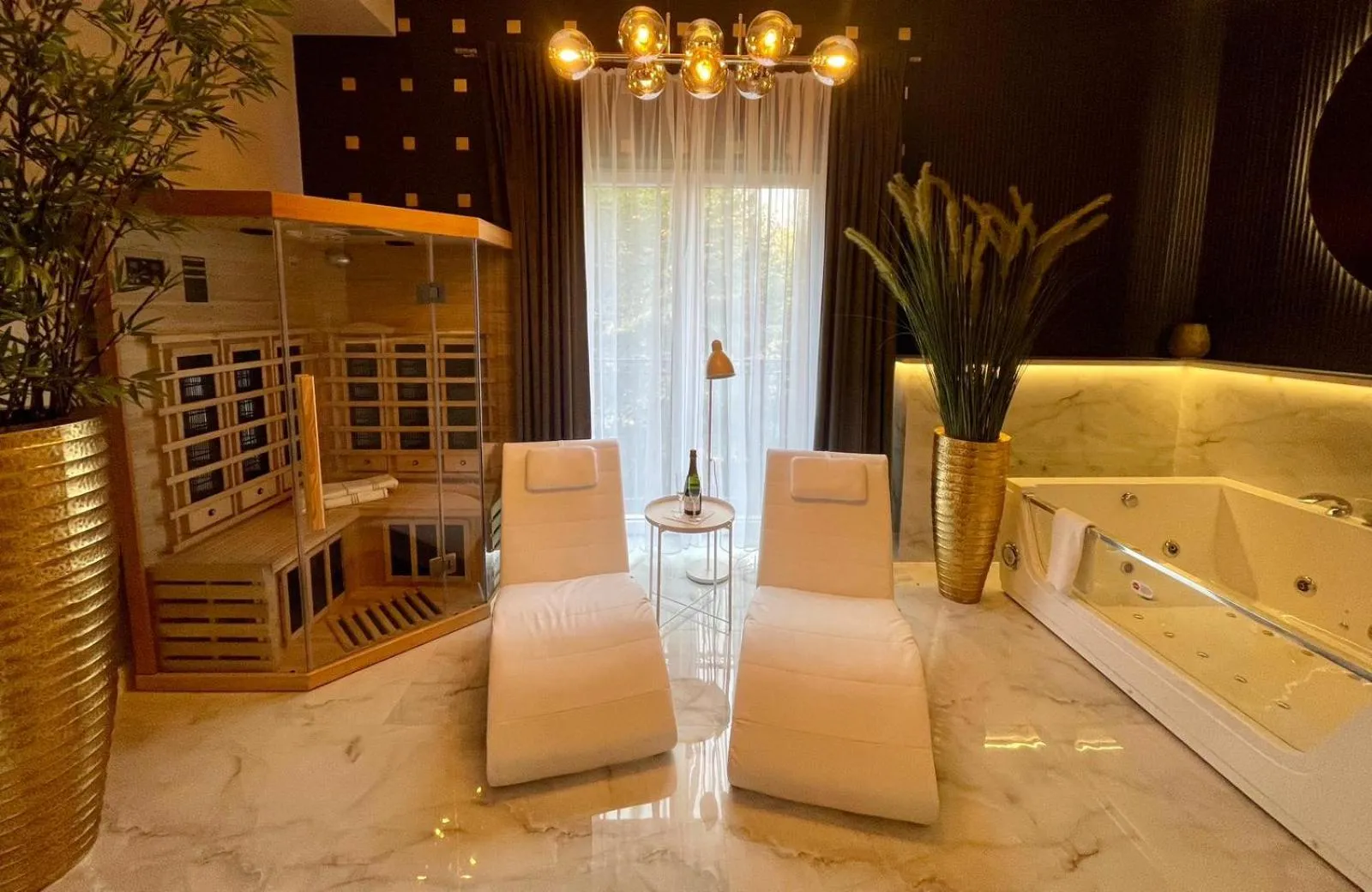 Living room in Hotel Luxor