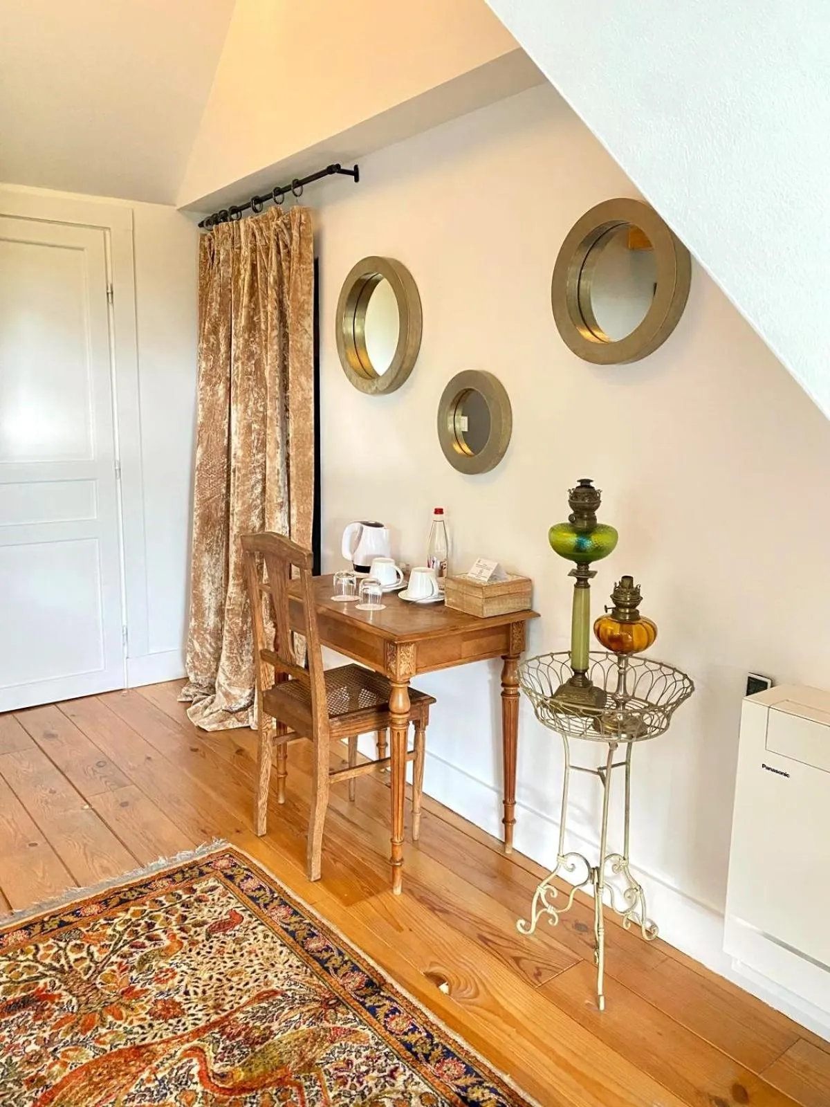 Seating area in Château de l'Epinay