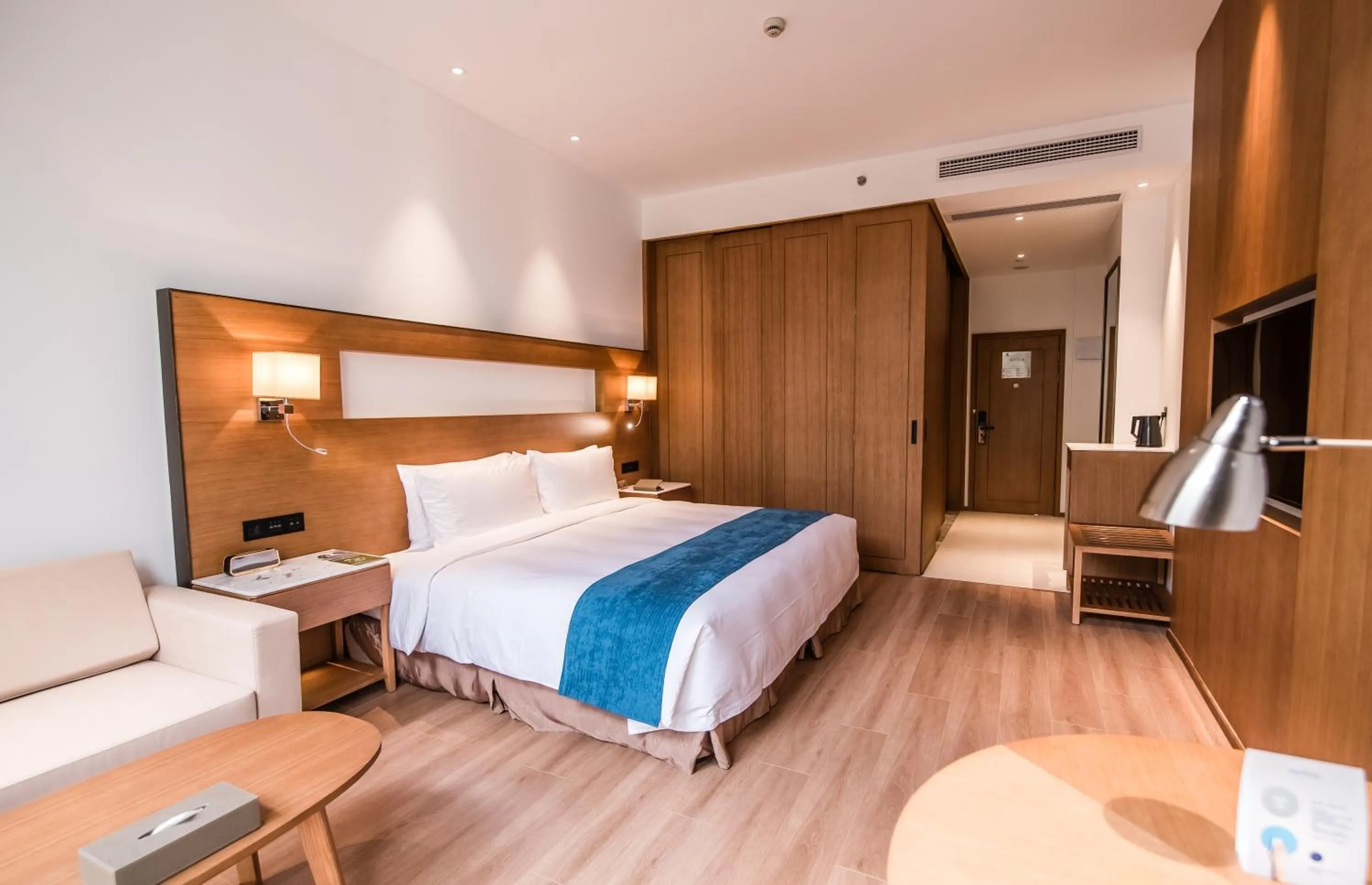 Bed in Novotel Suzhou Tai Lake Santeh