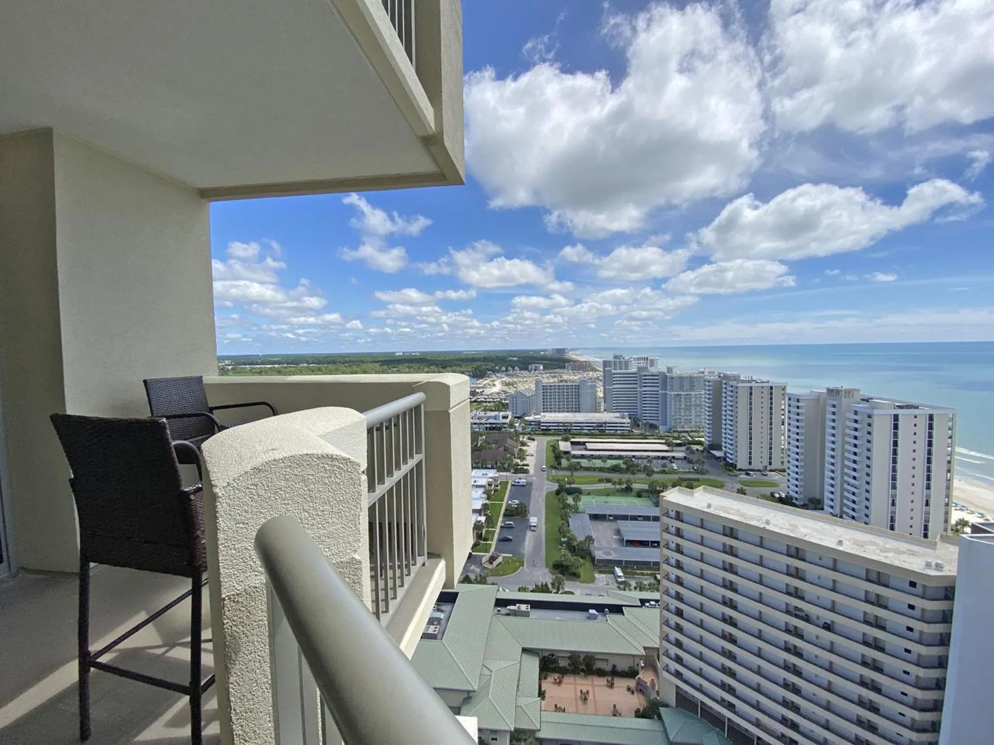 Balcony/Terrace in Palmetto Vacation Rentals at Kingston Plantation