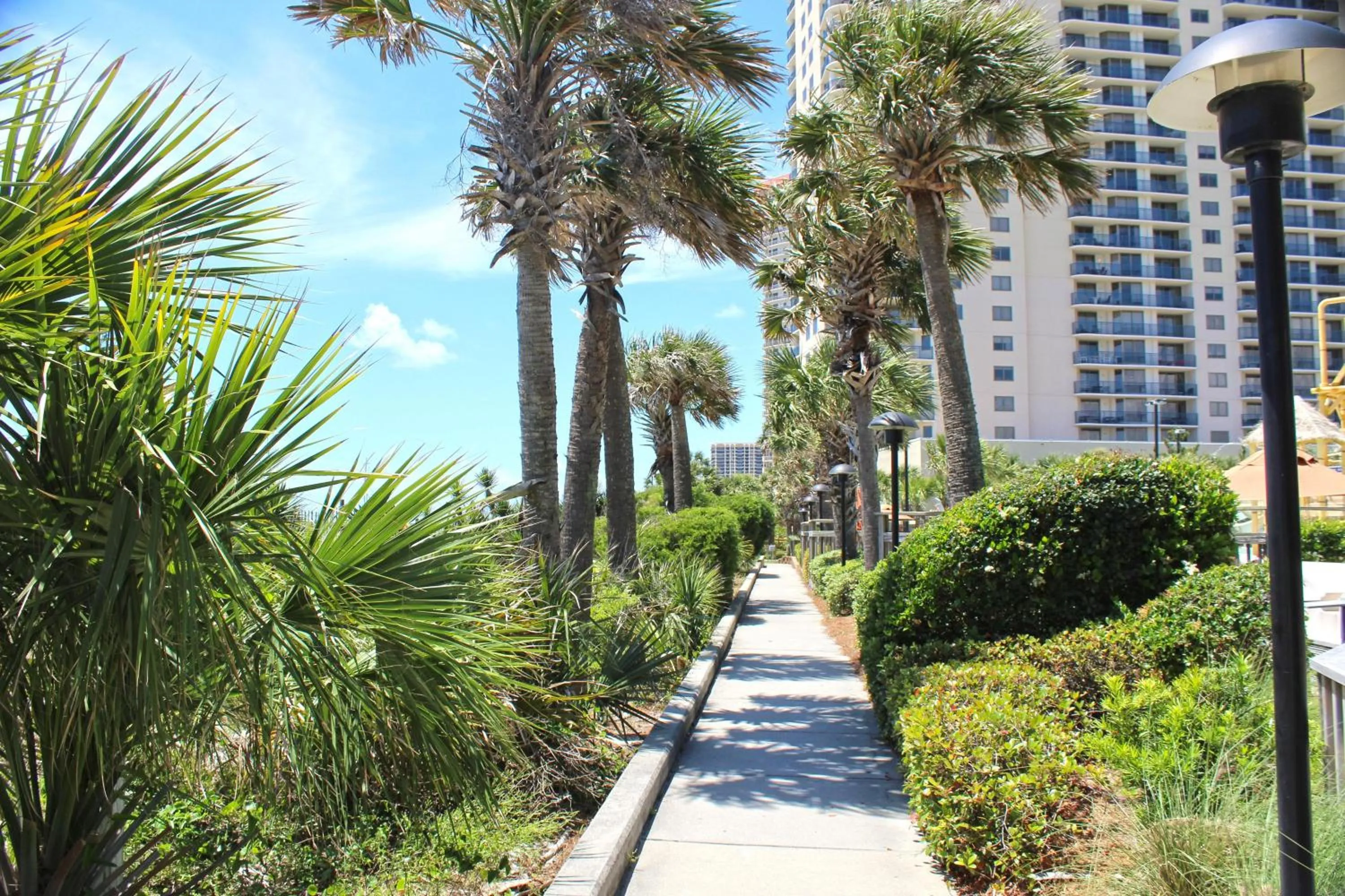 Property building in Palmetto Vacation Rentals at Kingston Plantation