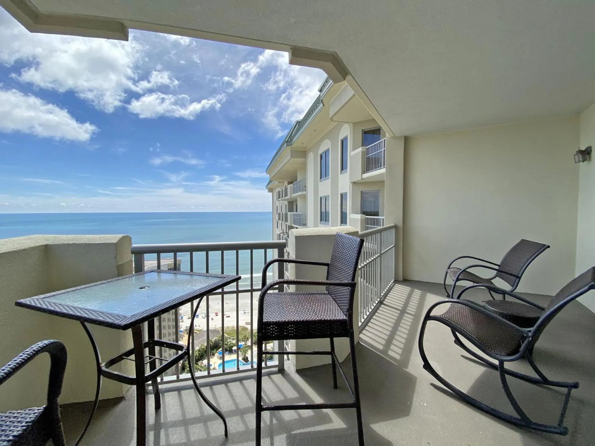 Patio in Palmetto Vacation Rentals at Kingston Plantation