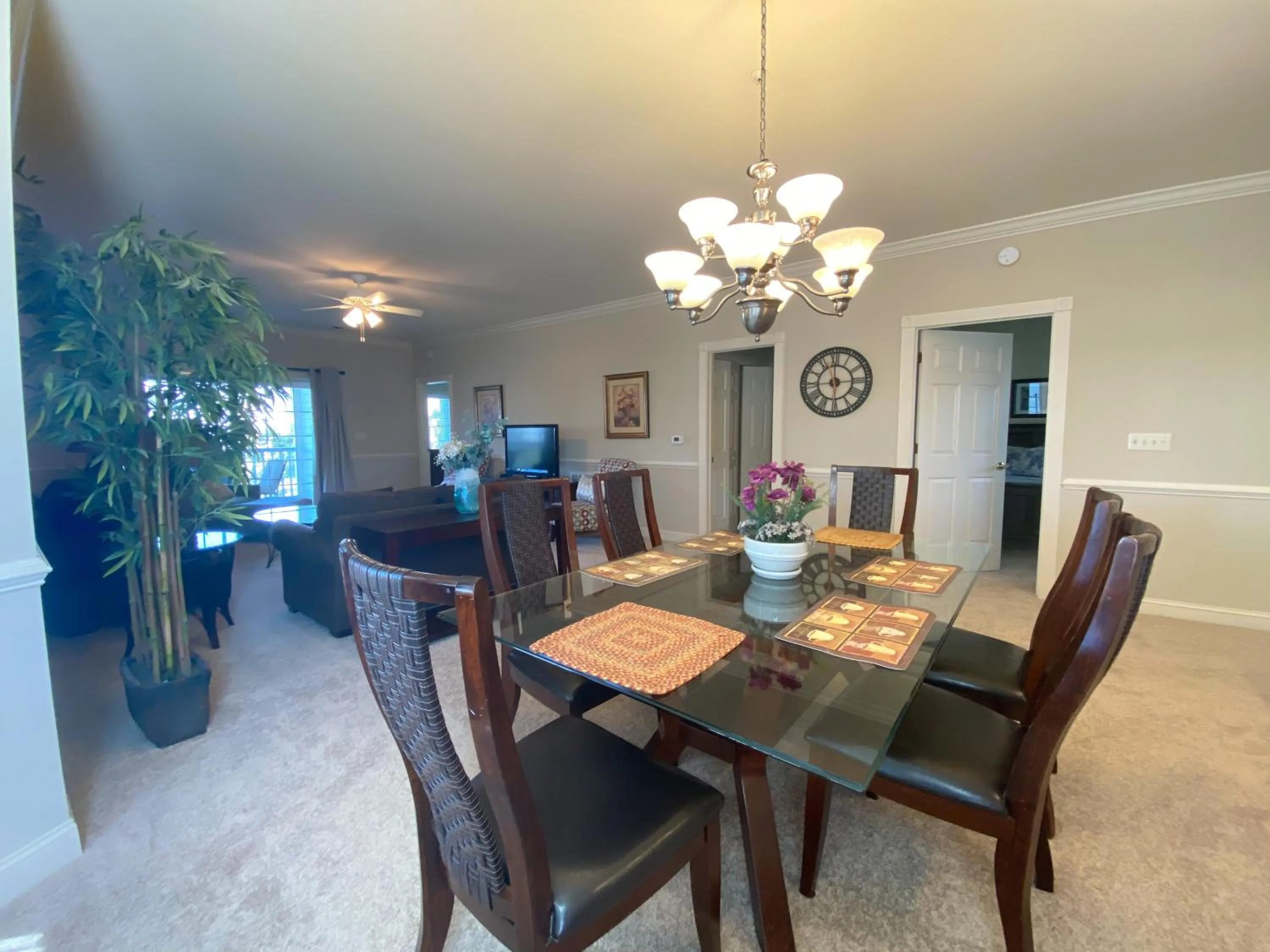 Dining area in Magnolia Pointe by Palmetto Vacations